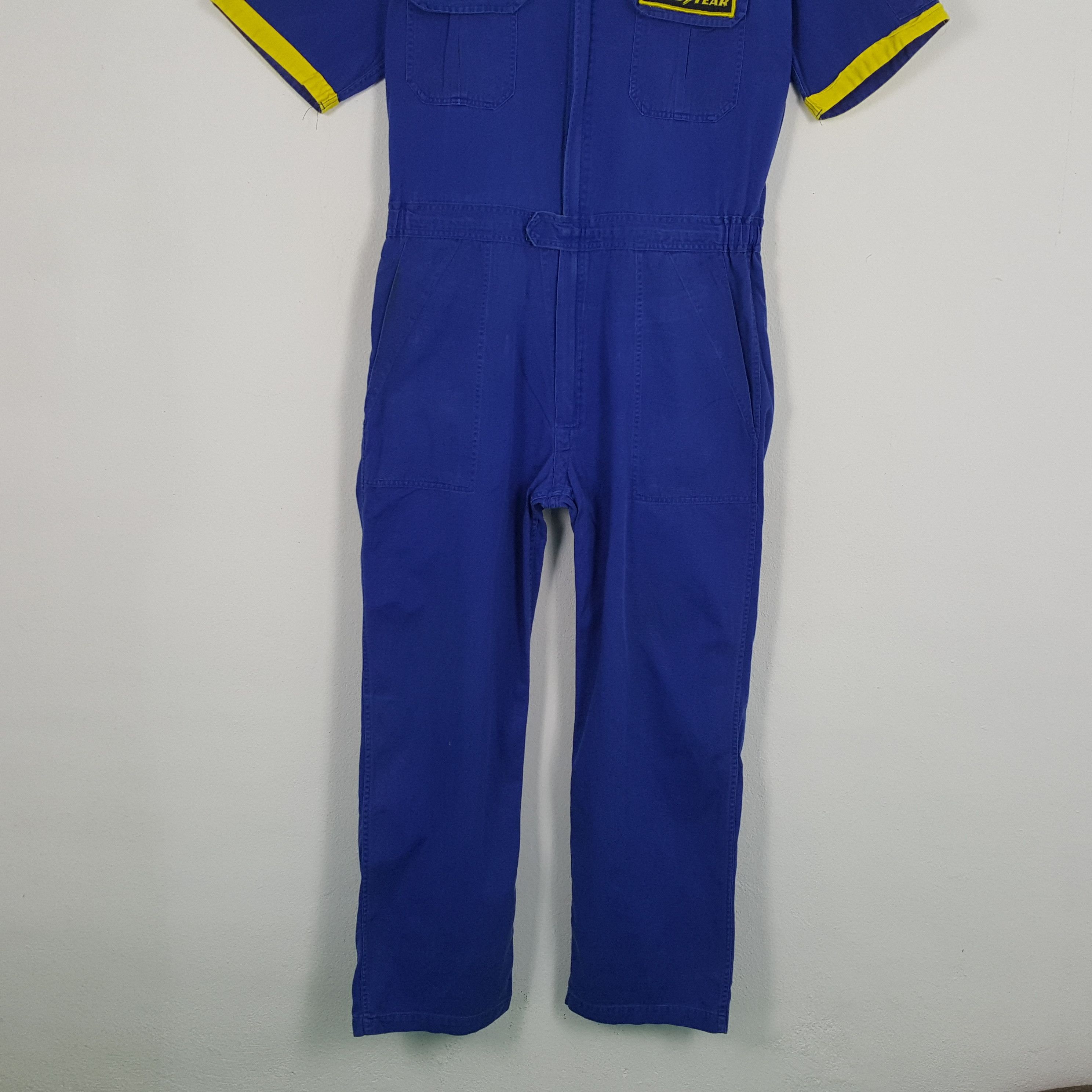 Japanese Brand × Vintage Vintage GOOD YEAR RACING Formula One Crew Coverall Jacket Size US XL / EU 56 / 4 - 6 Thumbnail