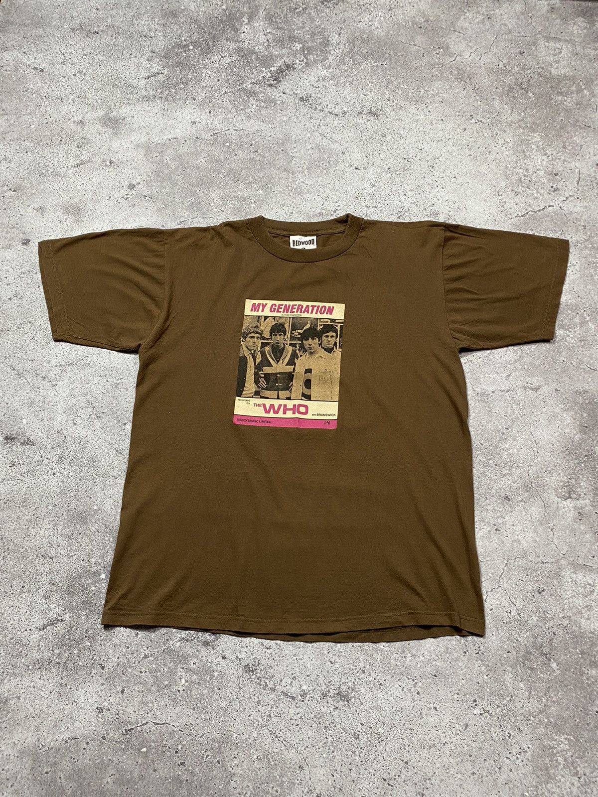 Band Tees Vintage 1990’s THE WHO “My Generation” band Tshirt Size US XL / EU 56 / 4 - 1 Thumbnail
