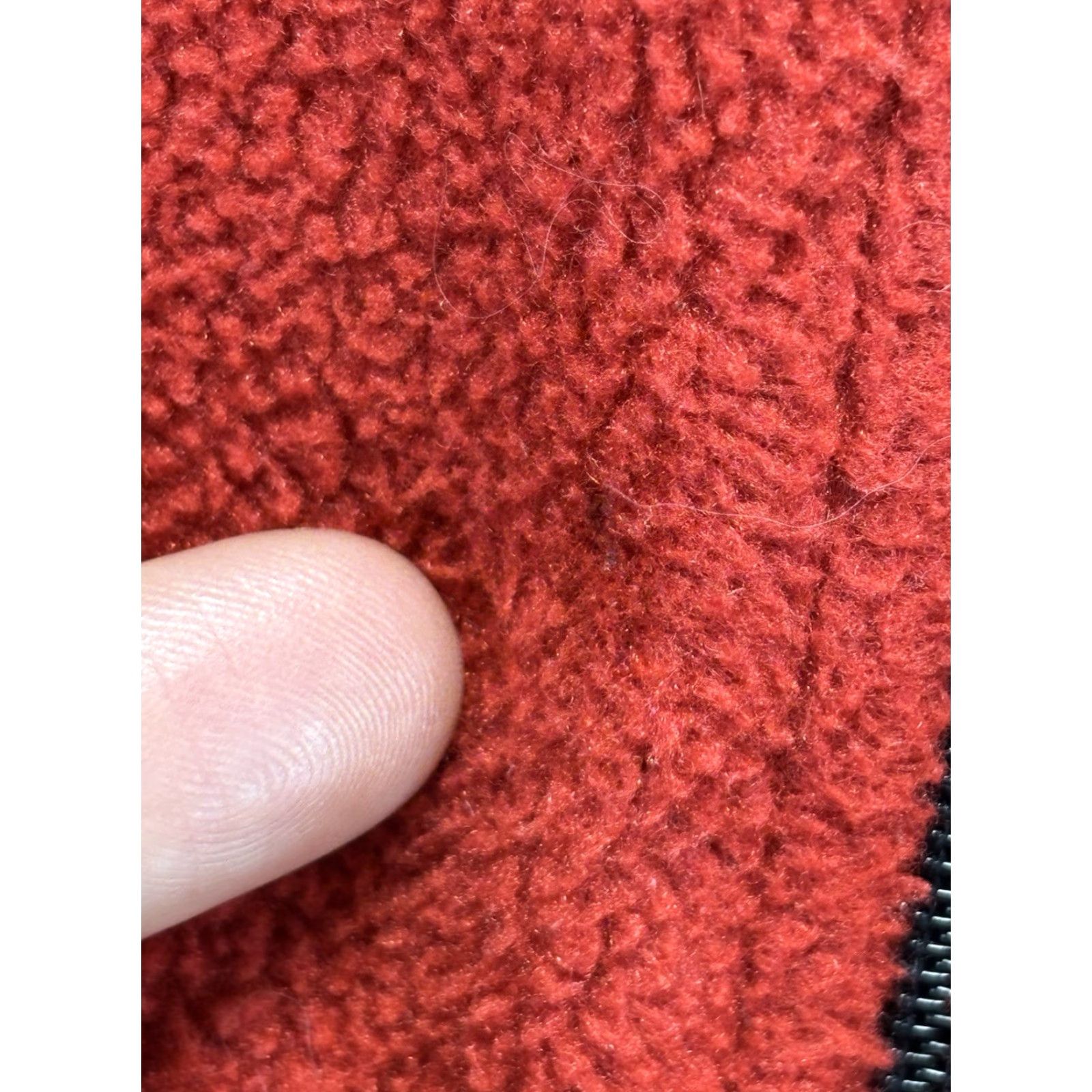 Timberland VINTAGE Timberland Jacket Mens XL Red Fleece Full Zip 90s Polyester Solid Zip Jacket Size US XL / EU 56 / 4 - 7 Thumbnail