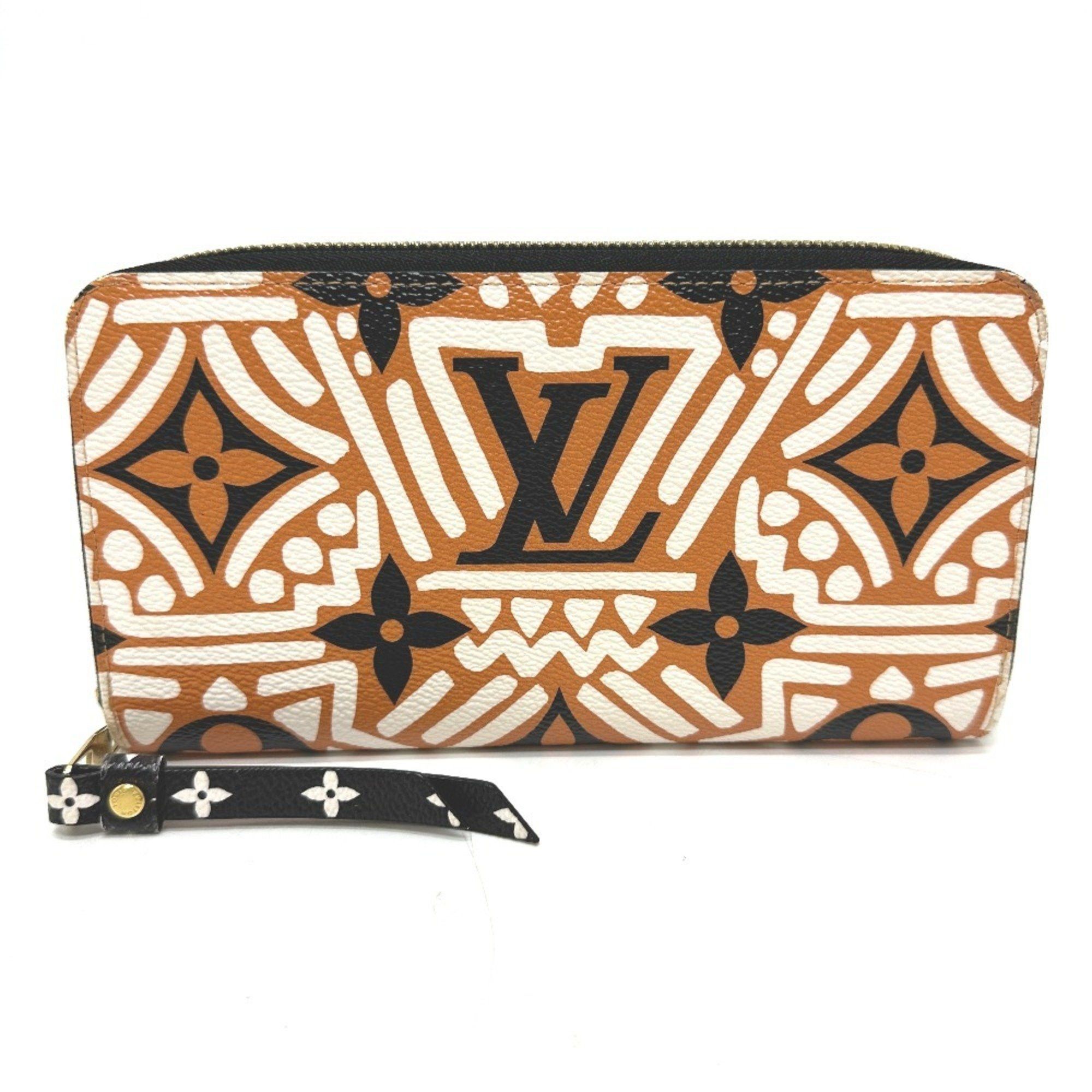 Louis Vuitton LOUIS VUITTON M69437 Monogram LV Crafty Zippy Wallet Long in Canvas, Women's, Brown Size ONE SIZE - 1 Thumbnail