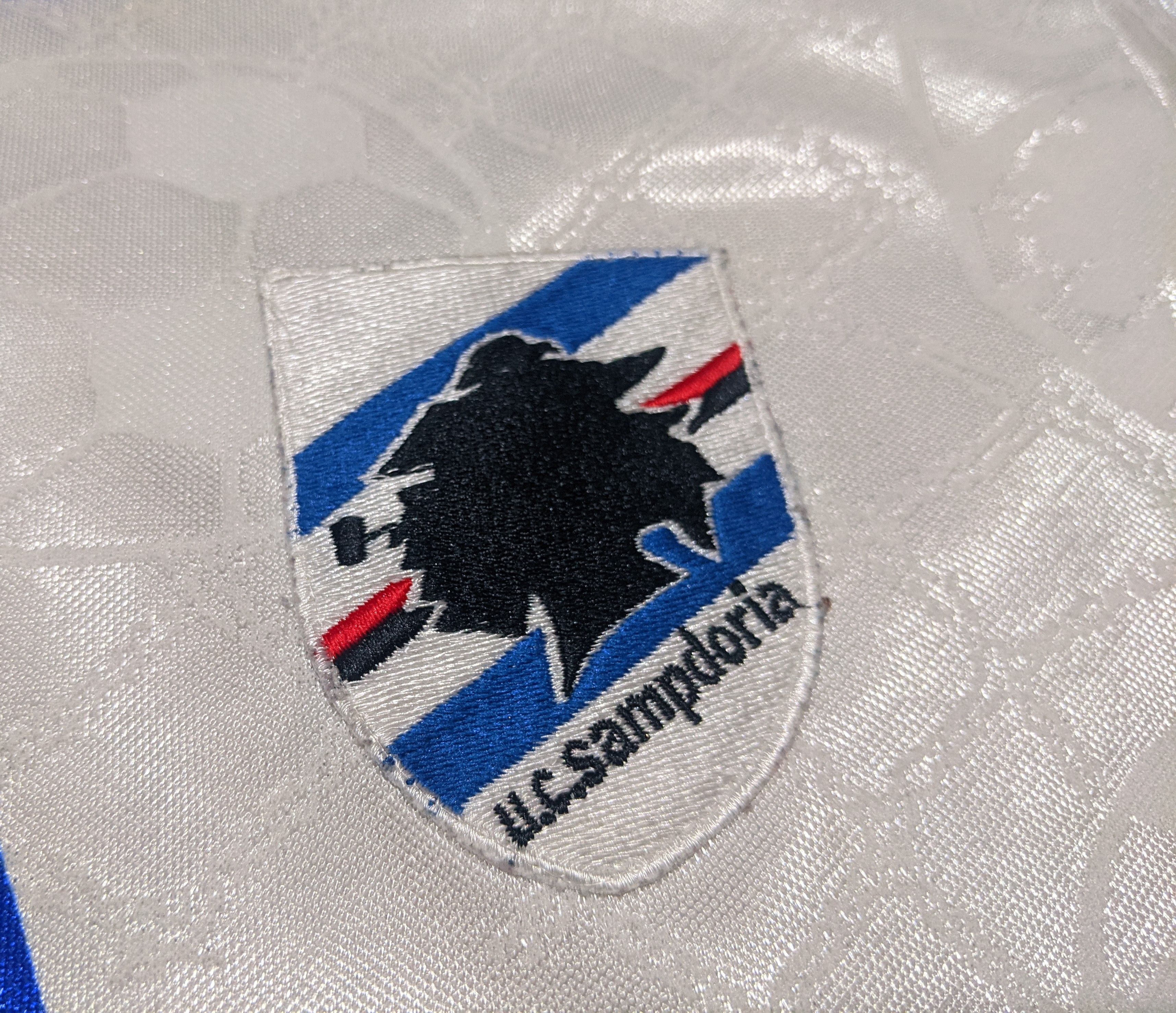 Asics Sampdoria 95-96 away Jersey football shirt Size US M / EU 48-50 / 2 - 6 Thumbnail