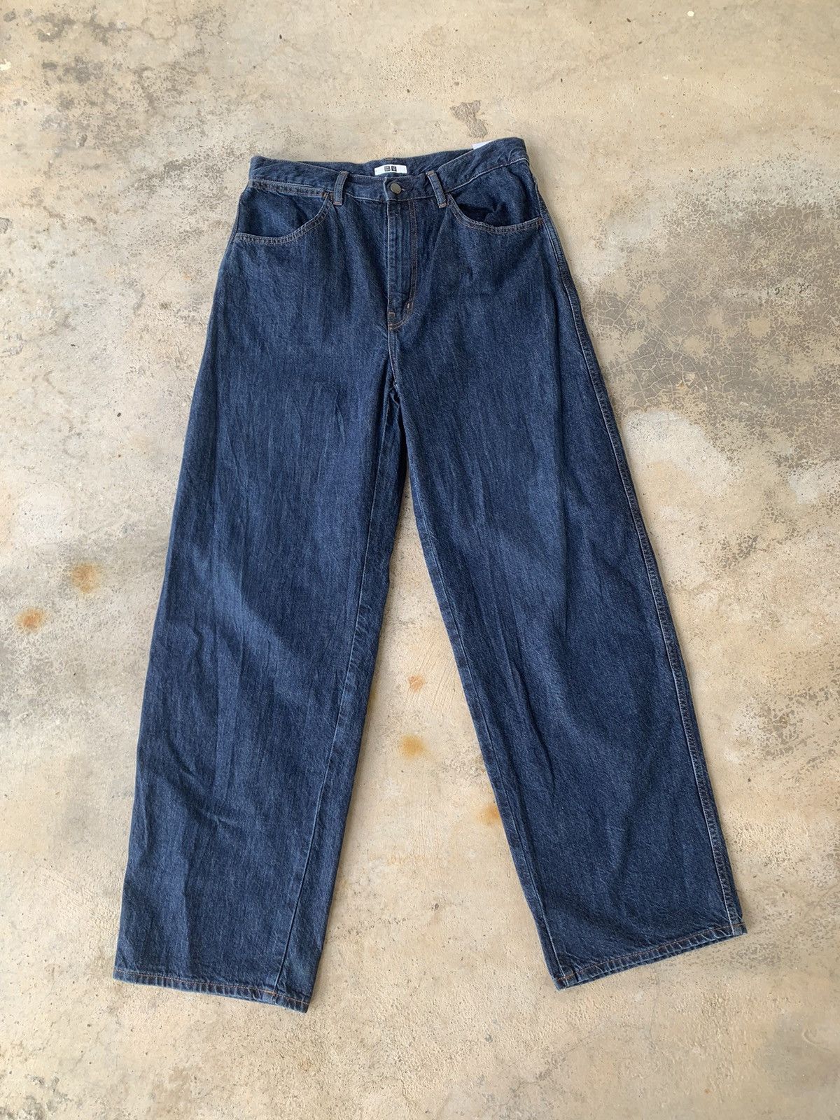 Christophe Lemaire Uniqlo Lemaire Baggy Jeans Pants Size US 33 - 1 Thumbnail