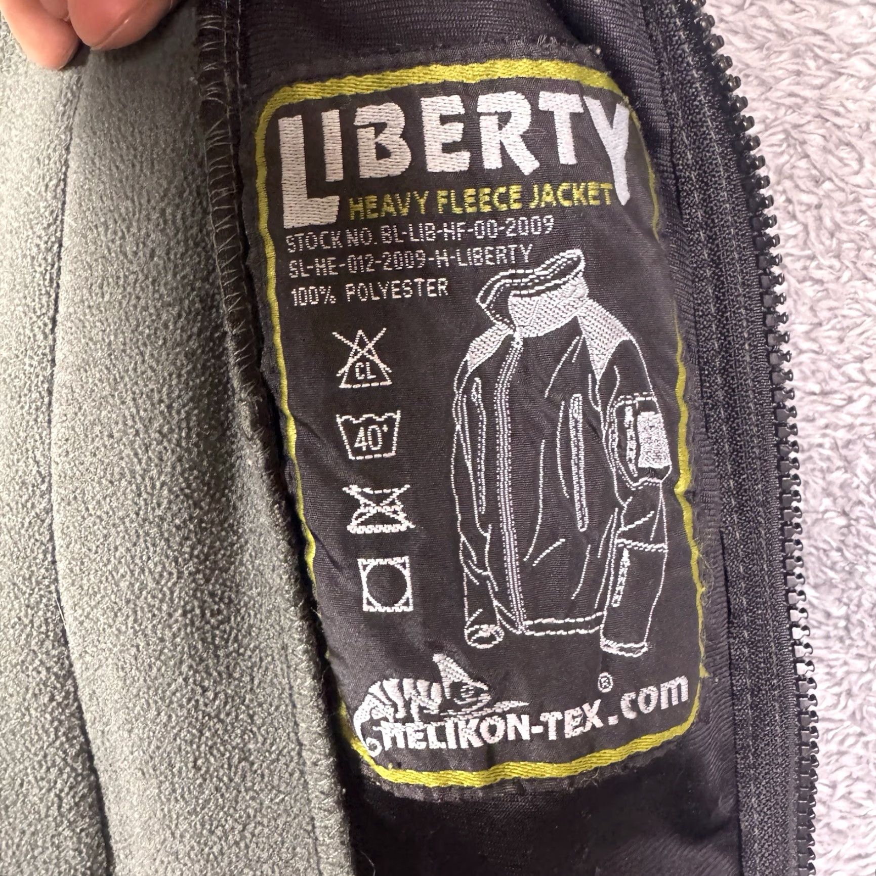 Vintage VINTAGE Helikon-Tex Liberty Heavy Fleece Jacket S Combat Military Green Tech Tactical Jacket Mens Lightweight Insulated Pockets Zip Full Zip Size US S / EU 44-46 / 1 - 4 Thumbnail