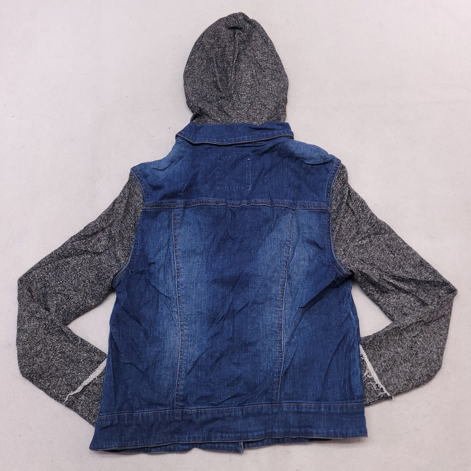Mossimo Mossimo Supply Co Button Up Denim Hoodie Womens Size M Blue Size M / US 6-8 / IT 42-44 - 10 Thumbnail