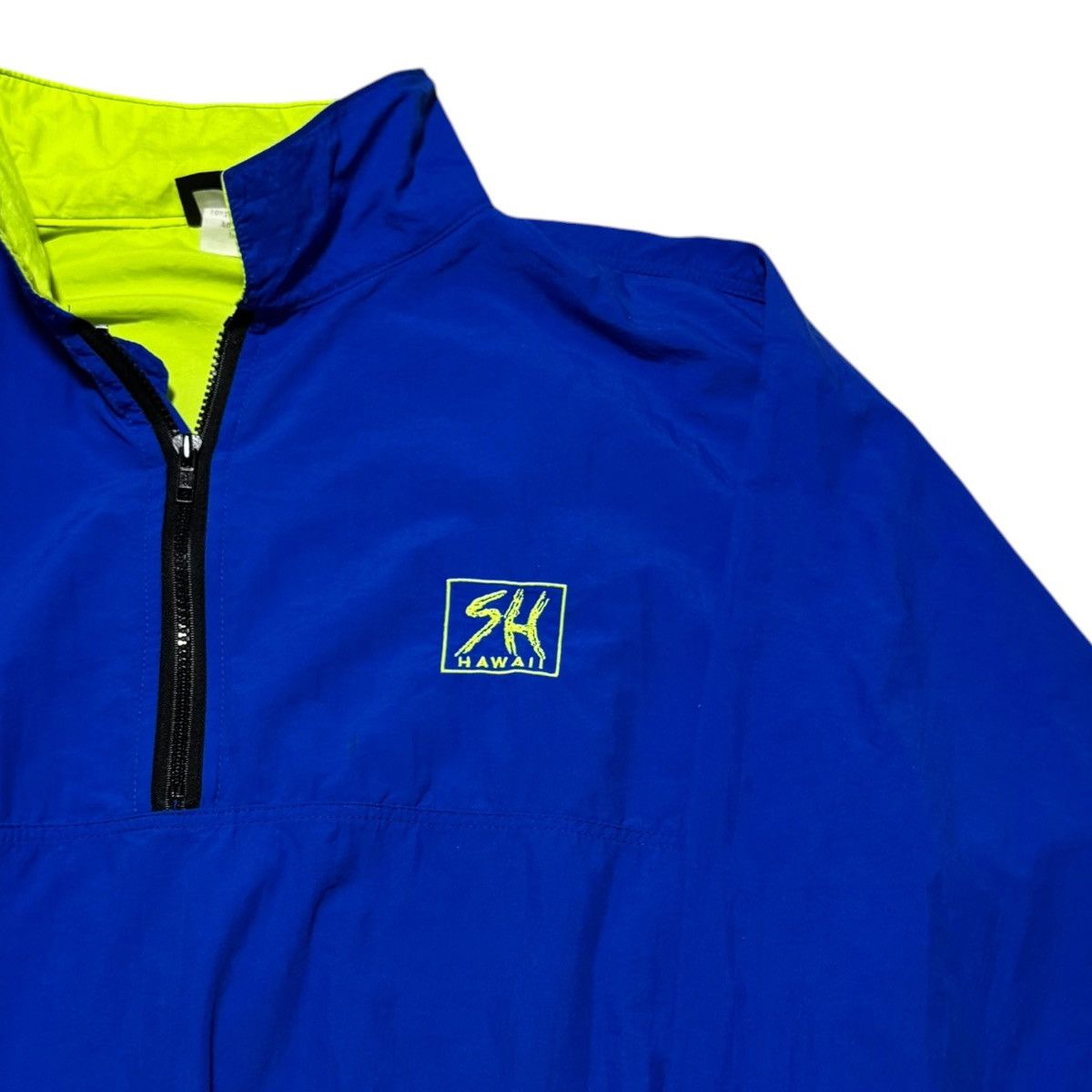 Vintage Vintage 90s SH Hawaii Surfing Windbreaker Men's Medium FLAWS Size US M / EU 48-50 / 2 - 2 Thumbnail