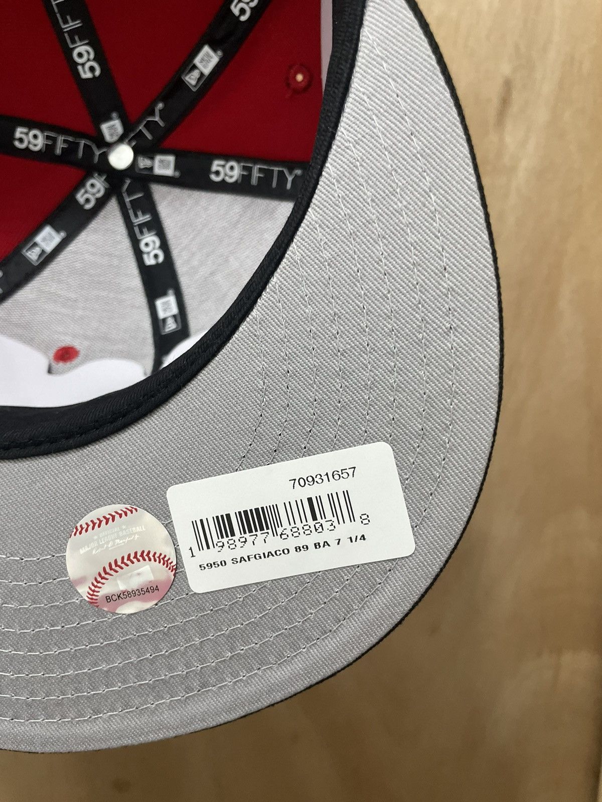 MLB Rushmore noho nati San Francisco giants size 7 1/4 Size ONE SIZE - 6 Thumbnail