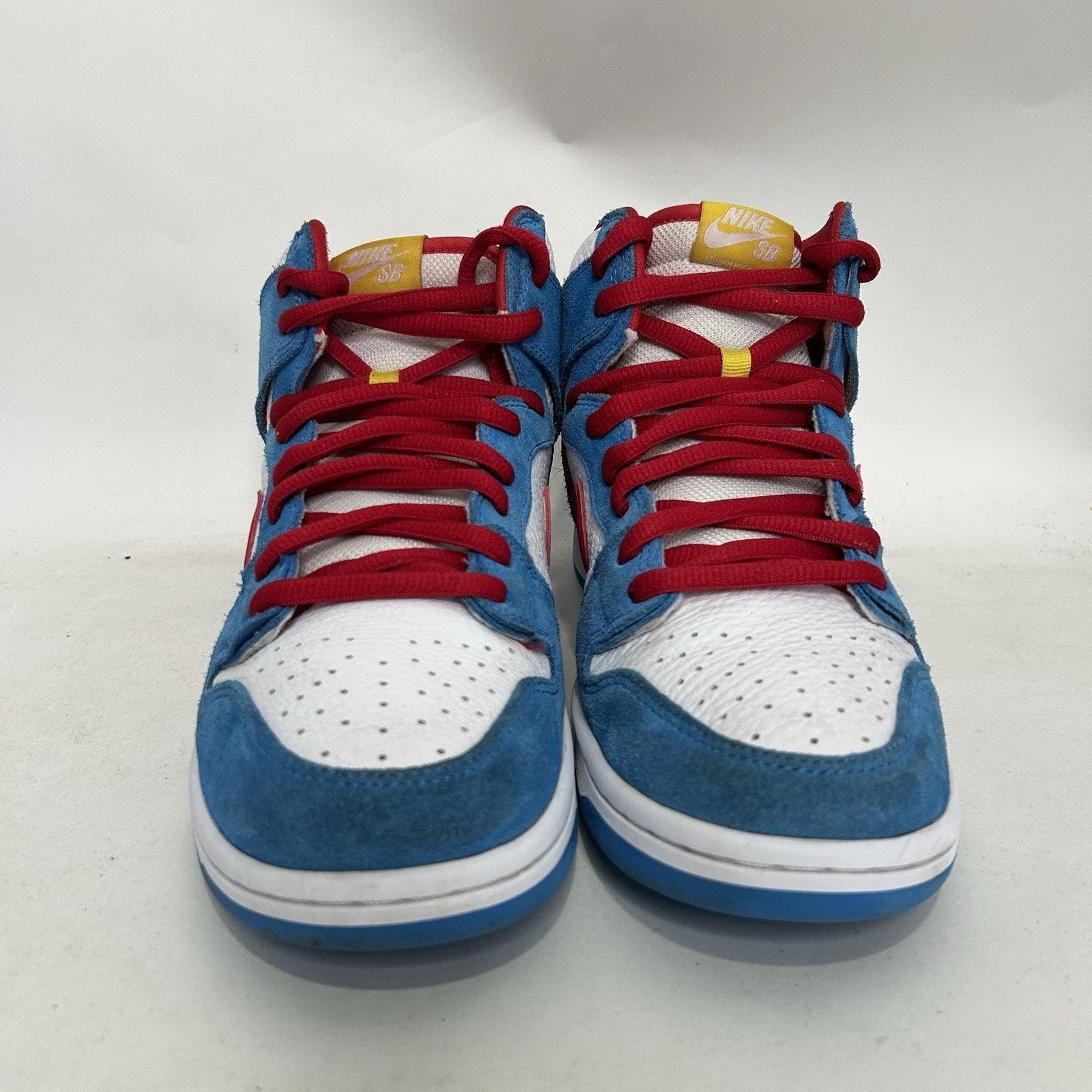 Nike Nike SB Dunk High Pro ISO “Doraemon/Light Photo Blue Red” Size US 9.5 / EU 42-43 - 2 Thumbnail
