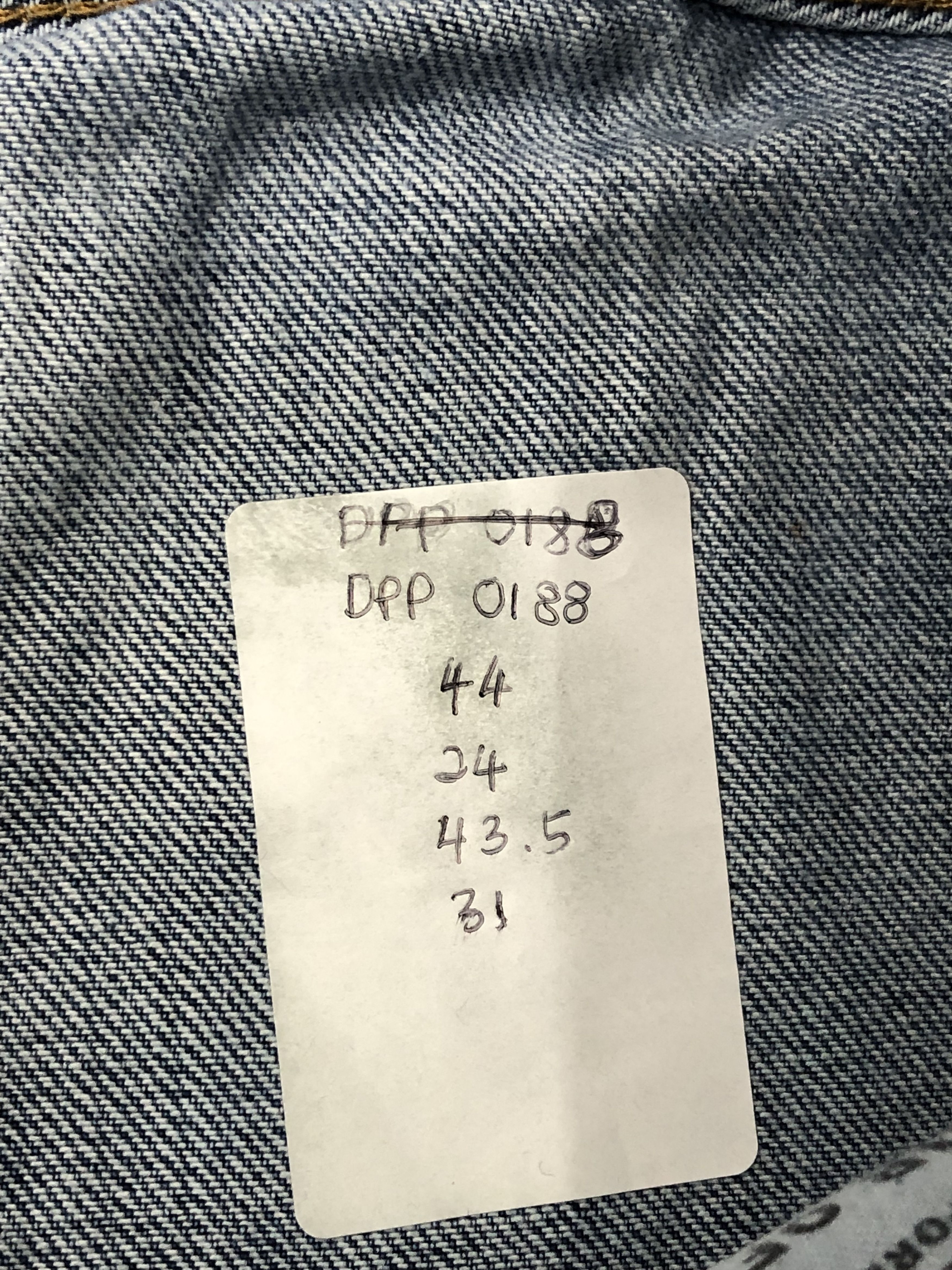 Levi's Vintage Levis 569 Blue Denim Jeans DPP0188 Size US 44 / EU 60 - 12 Thumbnail