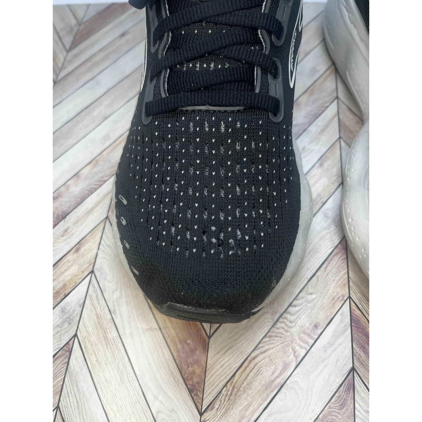 Brooks Brooks Glycerin 20 Running Shoes Black/White/Alloy Wide US 8 Size US 8 / IT 38 - 12 Thumbnail