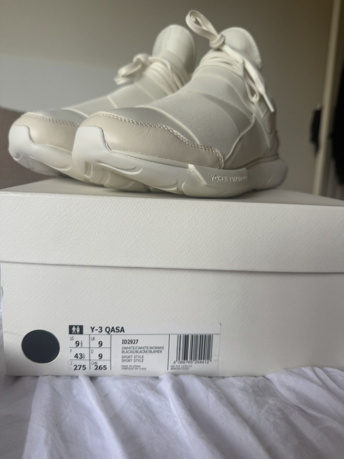 Y-3 × Yohji Yamamoto Y-3 Qasa High Size US 9.5 / EU 42-43 - 3 Thumbnail