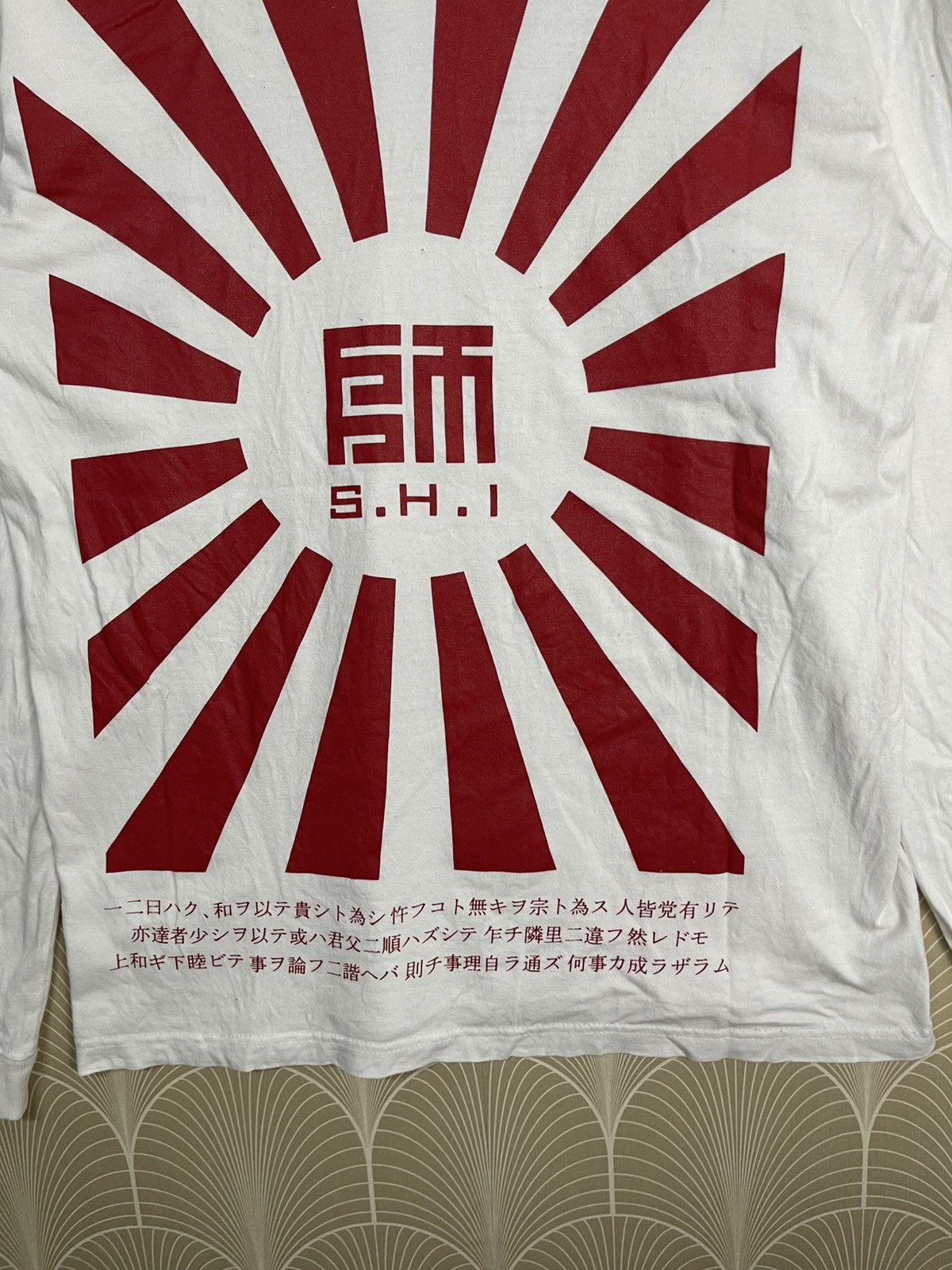 Japanese Brand × Vintage VINTAGE JAPANESE FLAG TEES RARE DESIGN Size US L / EU 52-54 / 3 - 12 Thumbnail