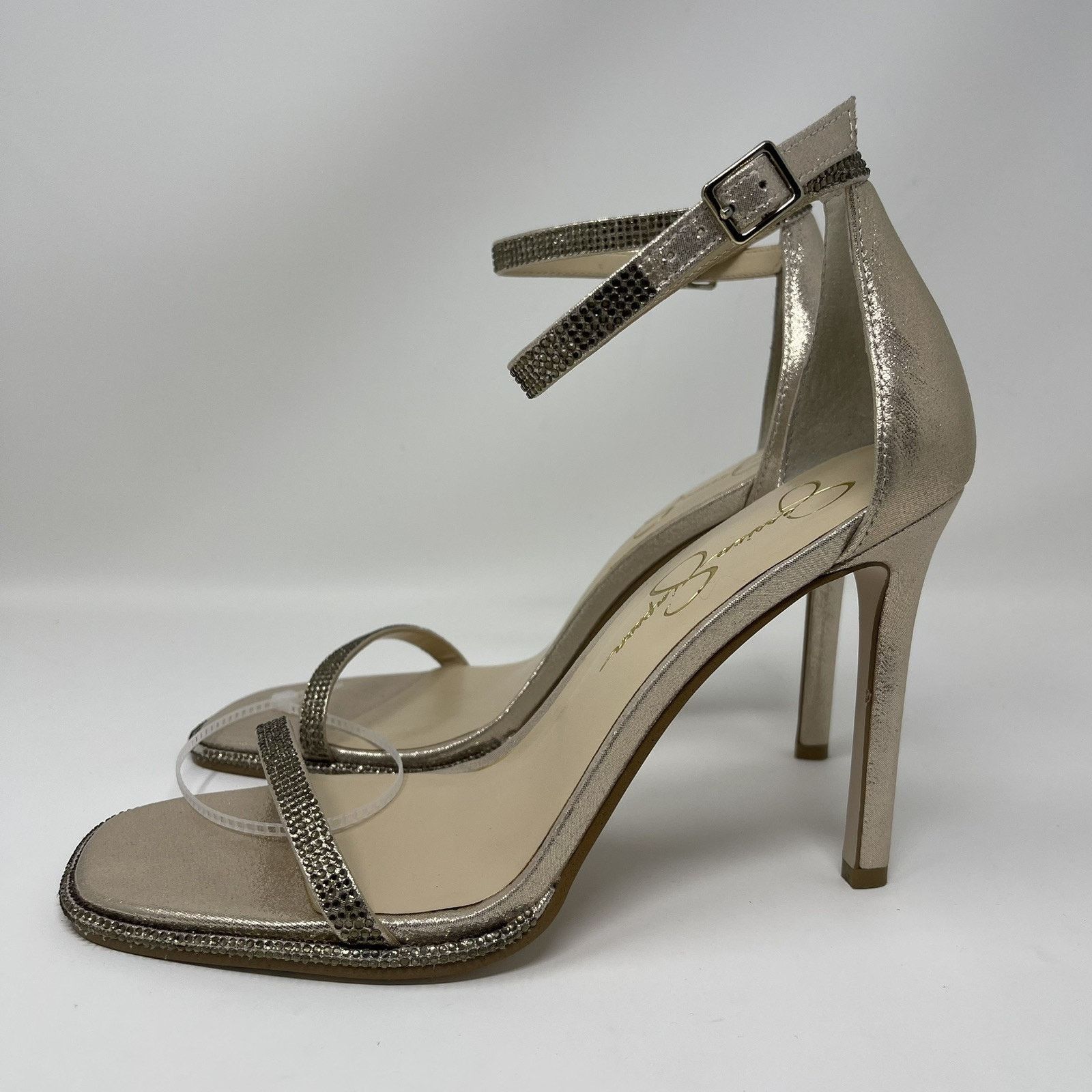 Jessica Simpson Jessica Simpson Ostey Heeled Sandals Womens 10.5 Champagne Size US 10.5 / IT 40.5 - 7 Thumbnail