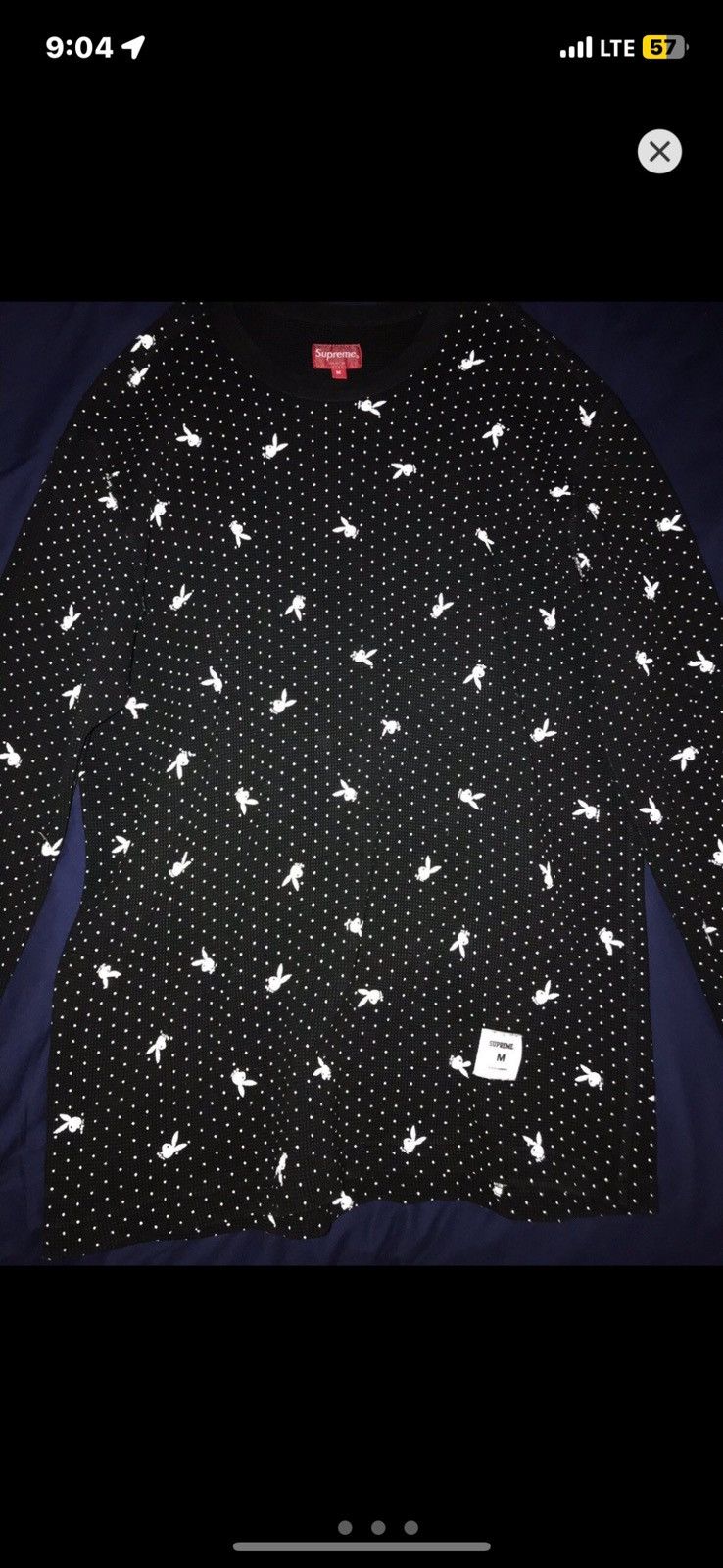Playboy × Supreme Supreme x Playboy Lonsleeve Size US M / EU 48-50 / 2 - 1 Thumbnail
