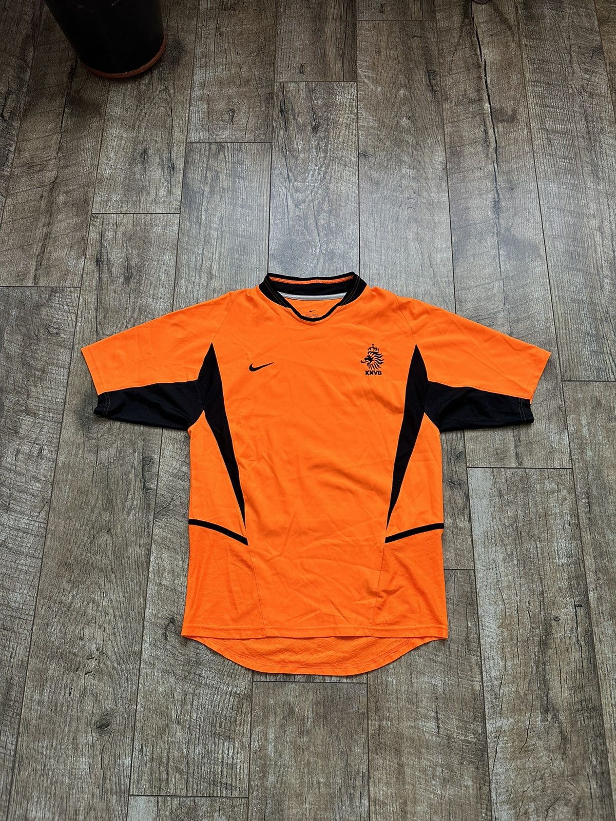 Nike 2002 Vintage Nike Total 90 Netherlands Home Soccer Jersey Size US S / EU 44-46 / 1 - 1 Thumbnail