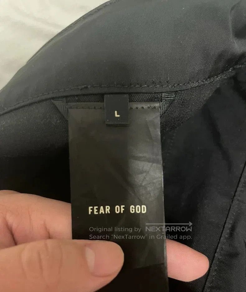 Fear of God Fear of God 6th Black Snap Pants L . Size US 34 / EU 50 - 4 Thumbnail