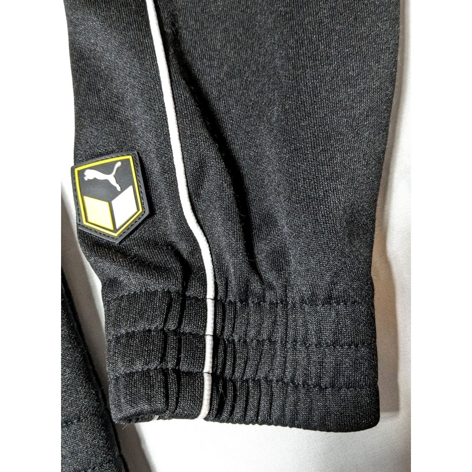 Puma PUMA PREMIUM PERFORMANCE Men Small Cotton Blend Black Track Jacket Size US S / EU 44-46 / 1 - 6 Thumbnail