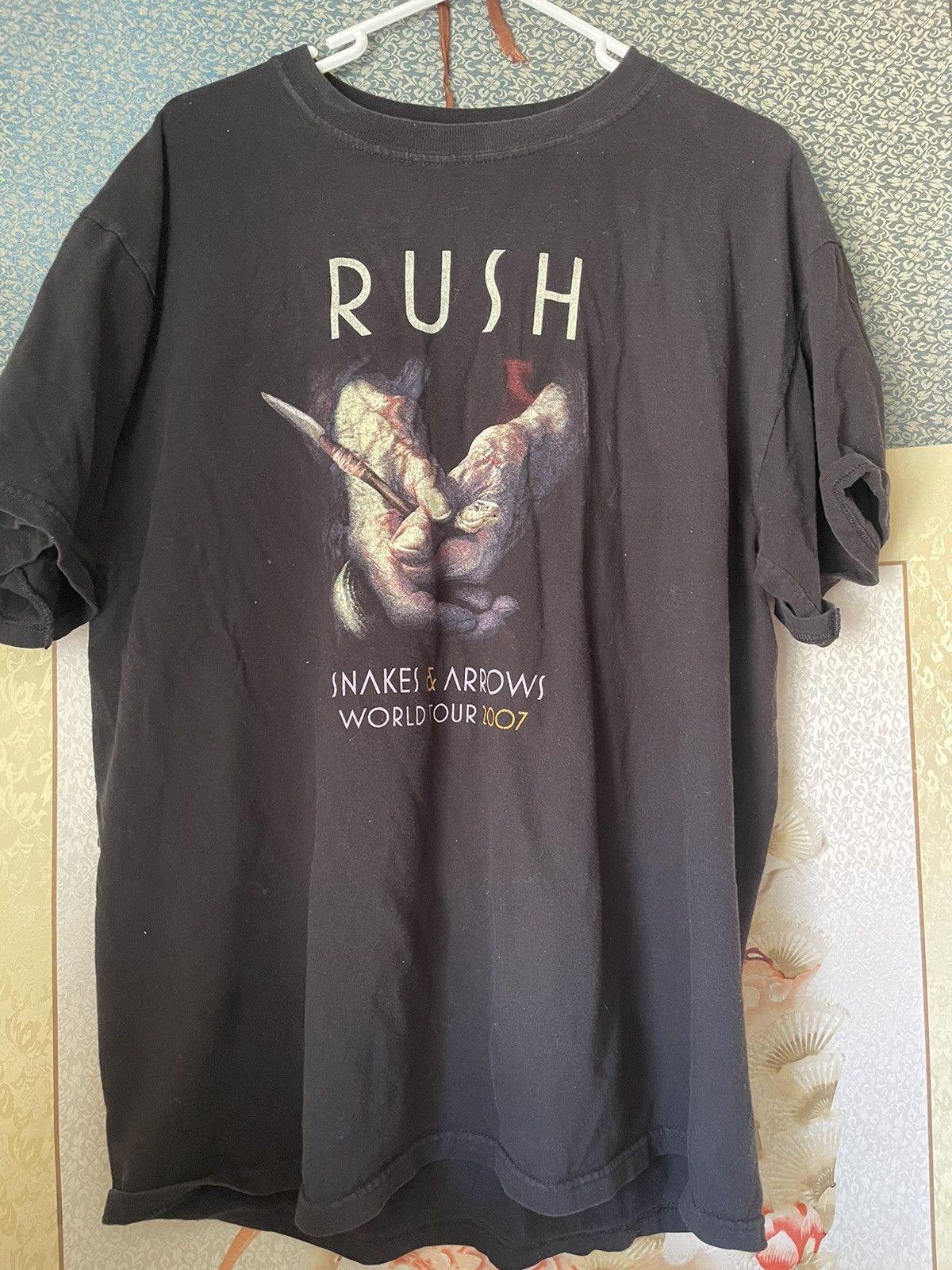Band Tees Rush band tee sz L Size US L / EU 52-54 / 3 - 1 Thumbnail
