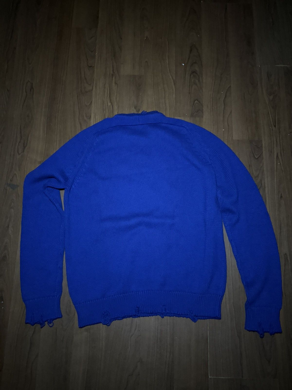 Saint Laurent Paris Blue Saint Laurent Paris Sweater Size US XL / EU 56 / 4 - 2 Thumbnail