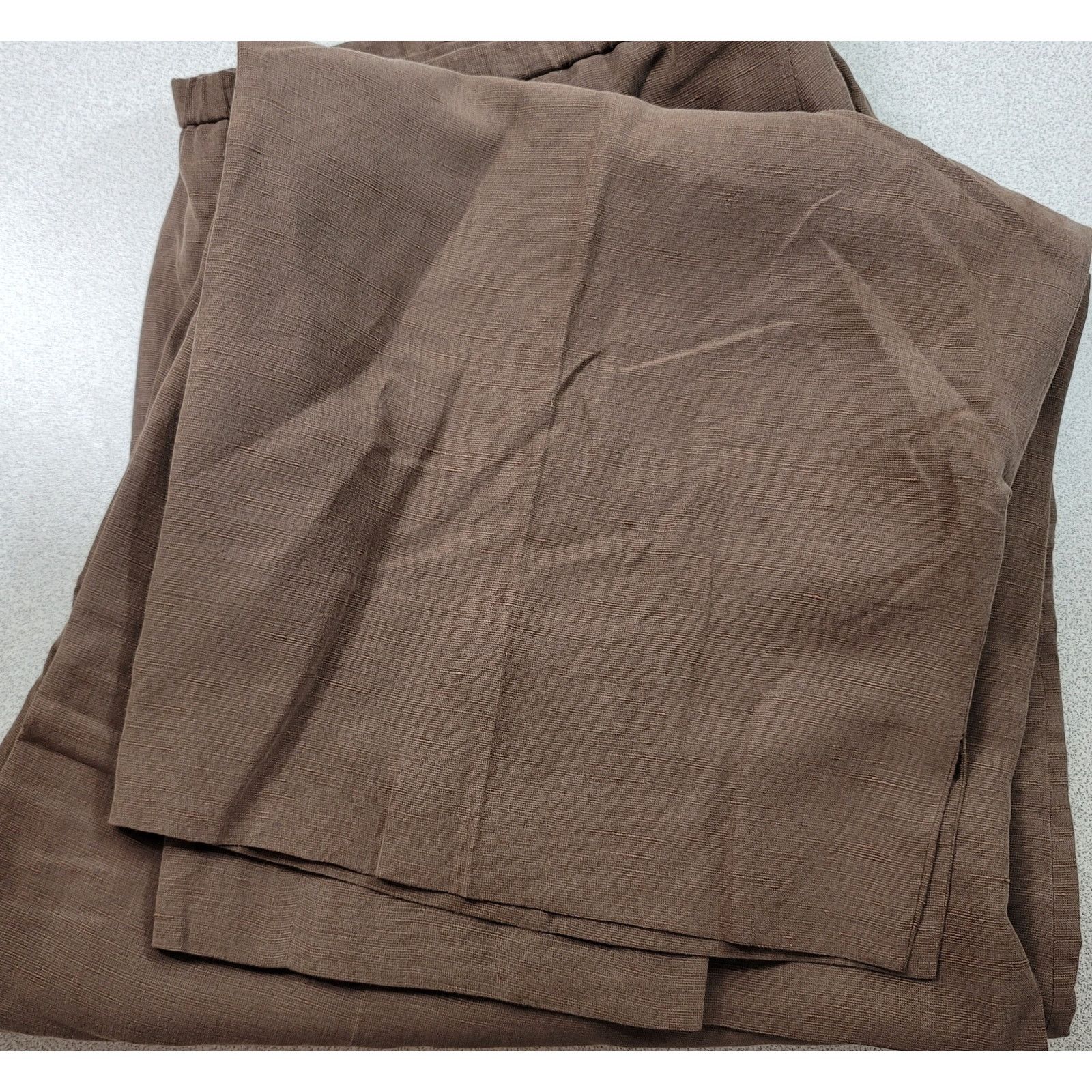 Preston & York Preston & York Dark Brown Slub Knit Ankle Pants Medium Size 32" / US 10 / IT 46 - 5 Thumbnail