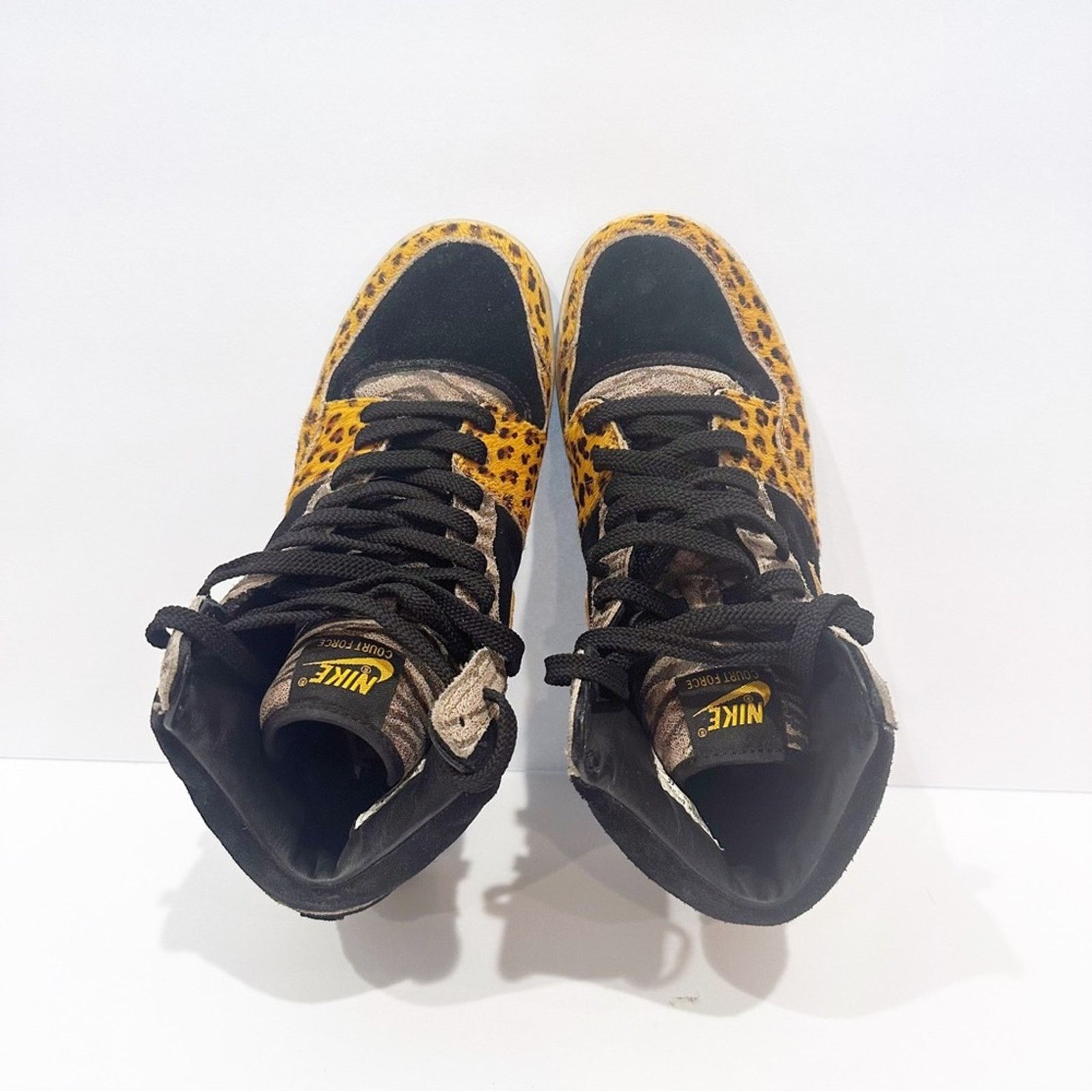 Nike Nike Sneakers sz 8.5 Nike Court Force Animal Print Leopard Size US 8.5 / EU 41-42 - 6 Thumbnail