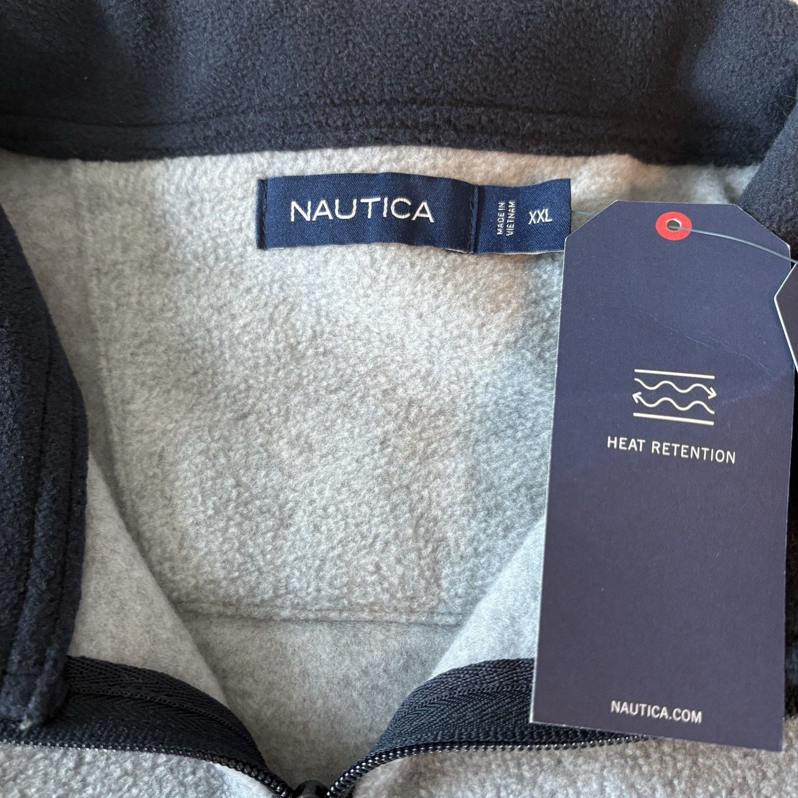 Nautica Nautica Fleece Full Zip Jacket Size US XXL / EU 58 / 5 - 4 Thumbnail