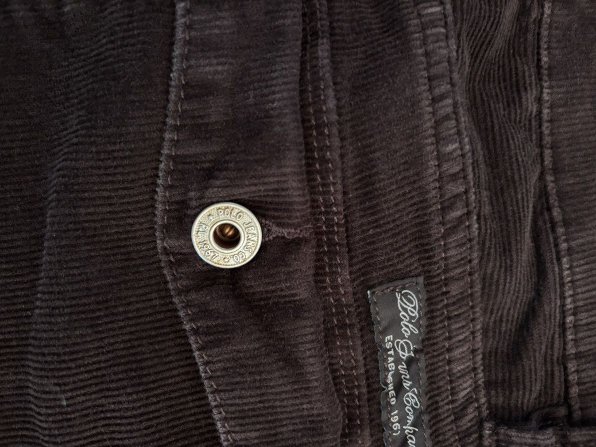 Polo Ralph Lauren Brown corduroy Polo Jeans Size 34" / US 12 / IT 48 - 2 Thumbnail