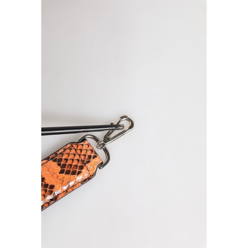 Dolce & Gabbana Dolce & Gabbana Orange Exotic Leather Bag Shoulder Strap Size ONE SIZE - 5 Thumbnail