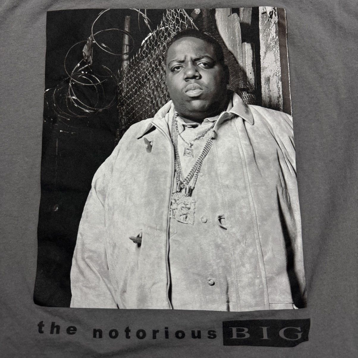 Gap GAP The Notorious B.I.G. Biggie Smalls Graphic Crew T-Shirt Size US L / EU 52-54 / 3 - 1 Thumbnail