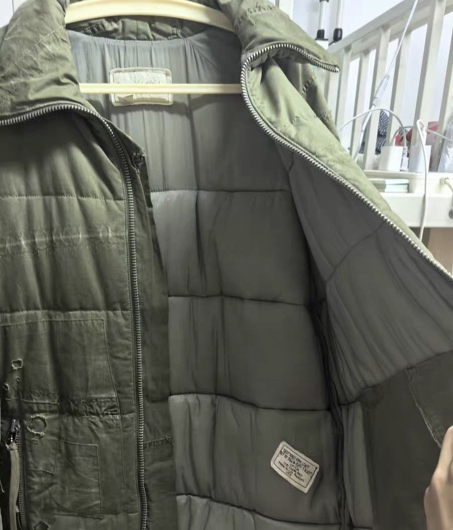 Greg Lauren Grace Lauren Military Green Patchwork Cotton Jacket Size US L / EU 52-54 / 3 - 6 Thumbnail