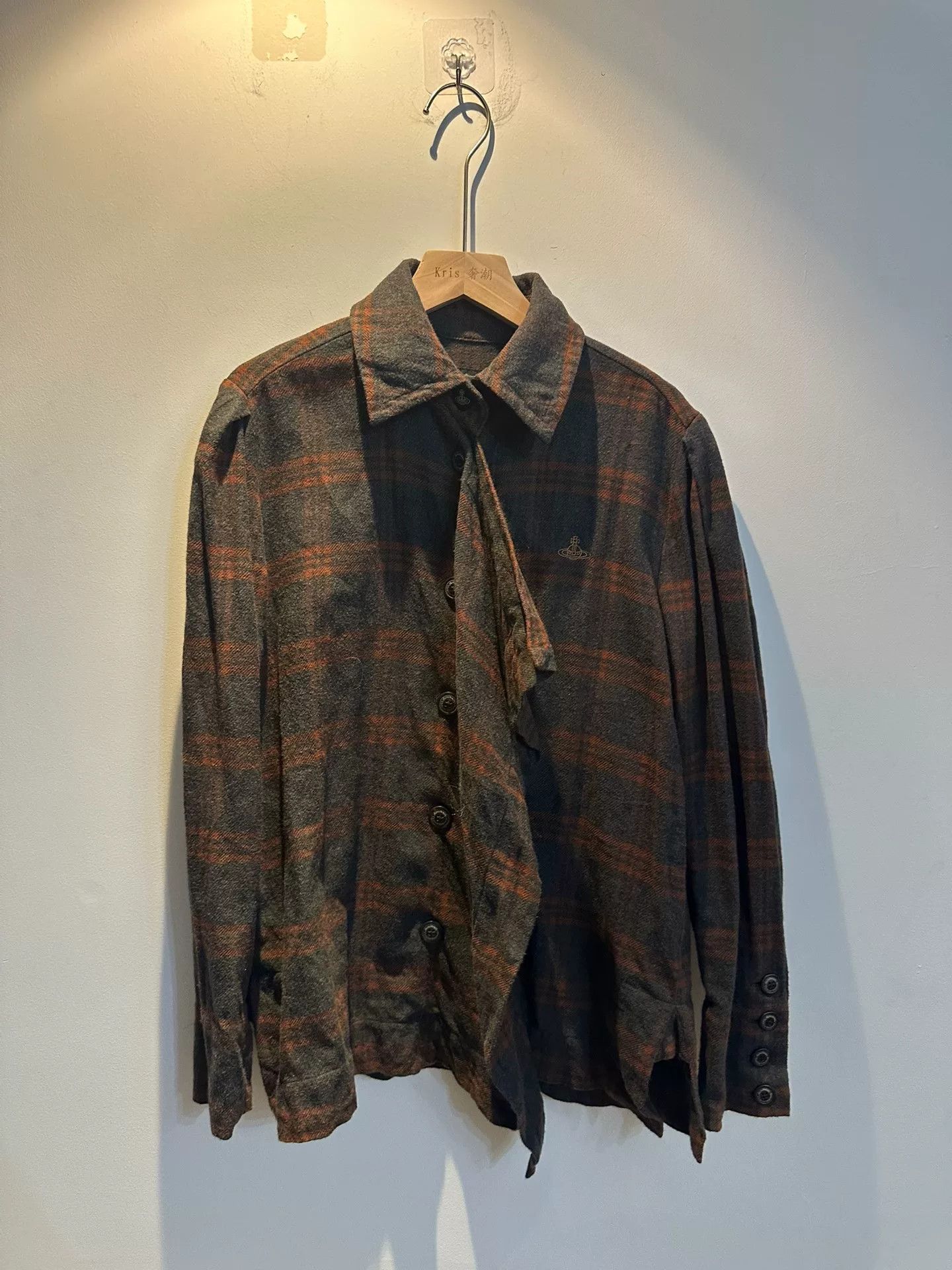 Vivienne Westwood vivienne westwood plaid shirt with tie Size M / US 6-8 / IT 42-44 - 1 Thumbnail