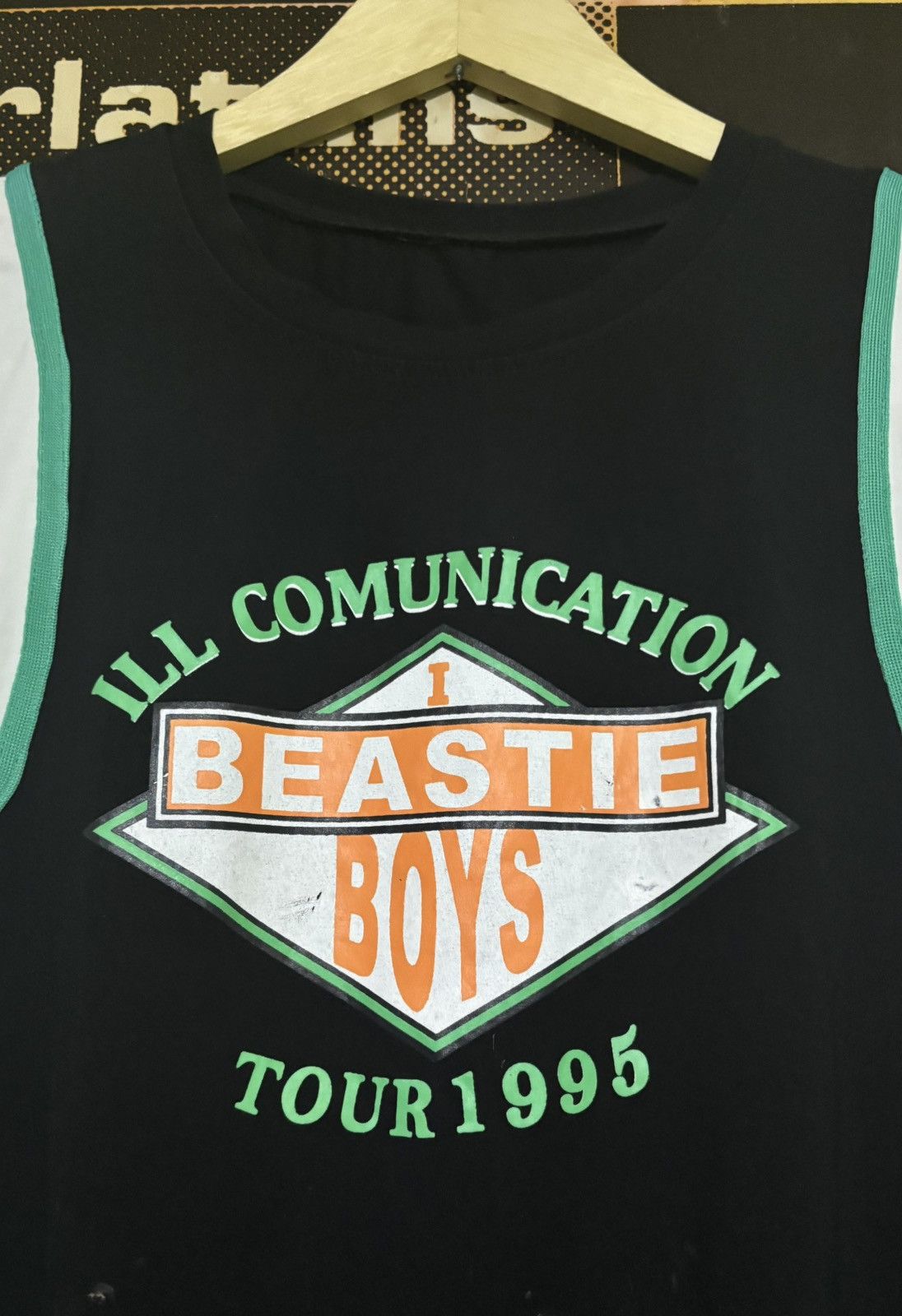 Band Tees Vtg Rare Beastie Boys Jersey Tour 1995 Size US XL / EU 56 / 4 - 3 Thumbnail