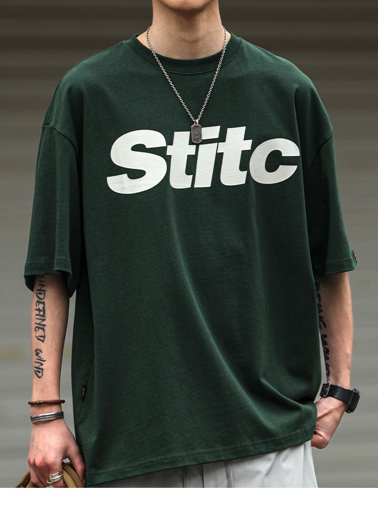 Japanese Brand Letter Print STITC Shirt Size US L / EU 52-54 / 3 - 4 Thumbnail
