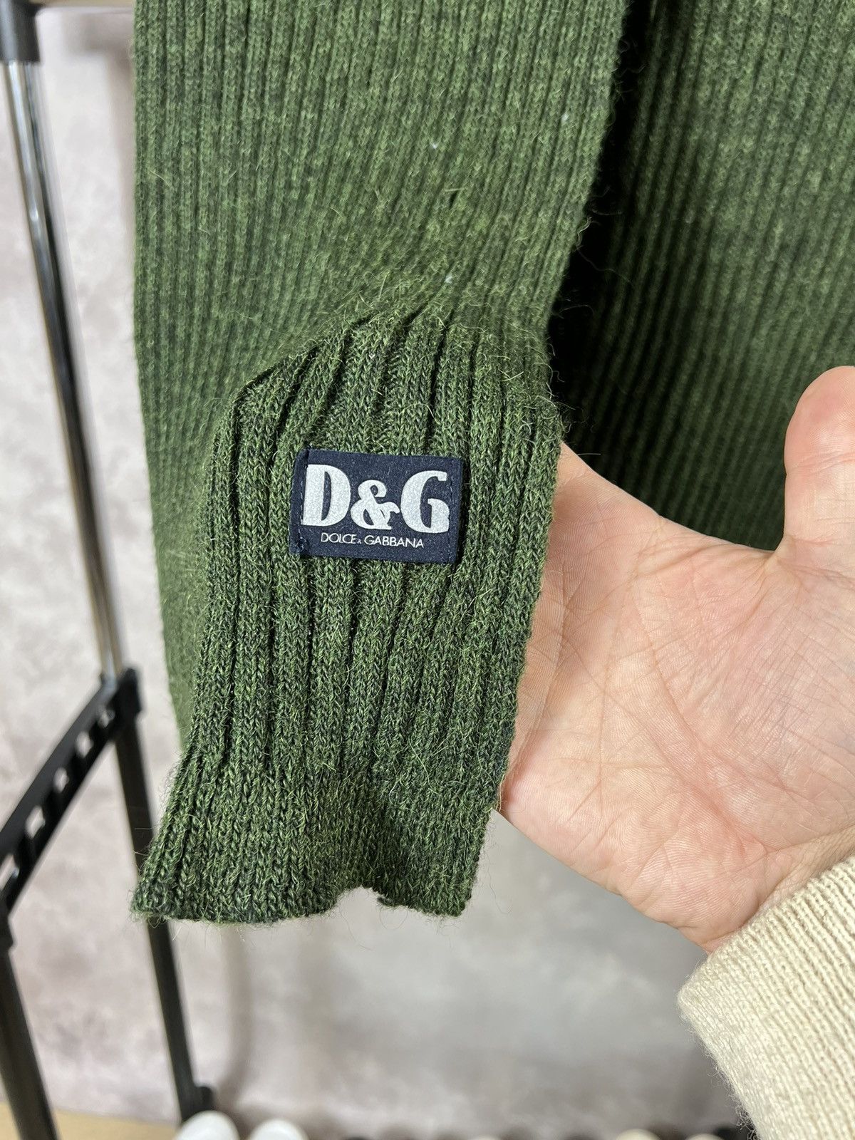 Dolce & Gabbana Vintage Dolce Gabbana Wool Scarf Size ONE SIZE - 4 Thumbnail