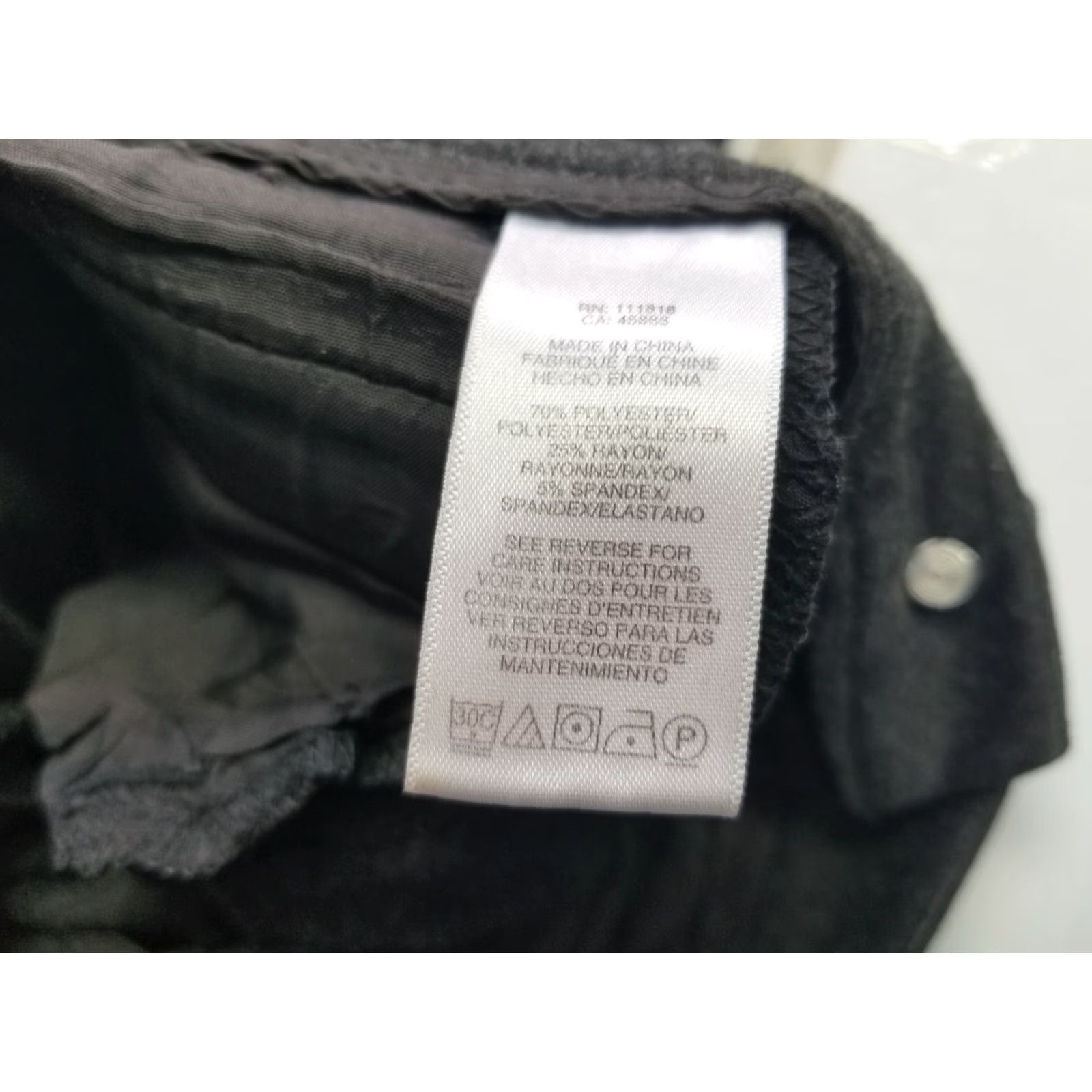 Vintage Michael Michael Kors Womens Cotton Low-Rise Skinny Leg Jeggings Gray Size 4 Size 27" / US 4 / IT 40 - 7 Thumbnail