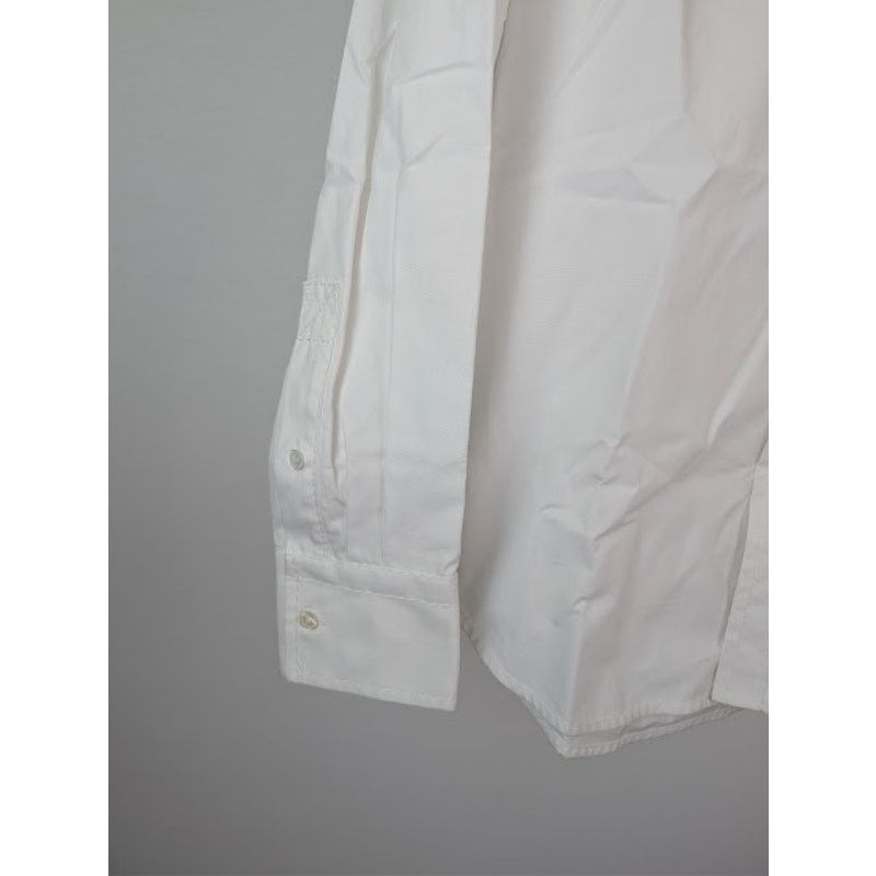 Bottega Veneta o1rshd1 Compact Cotton Canvas Shirt in White Size US S / EU 44-46 / 1 - 5 Thumbnail