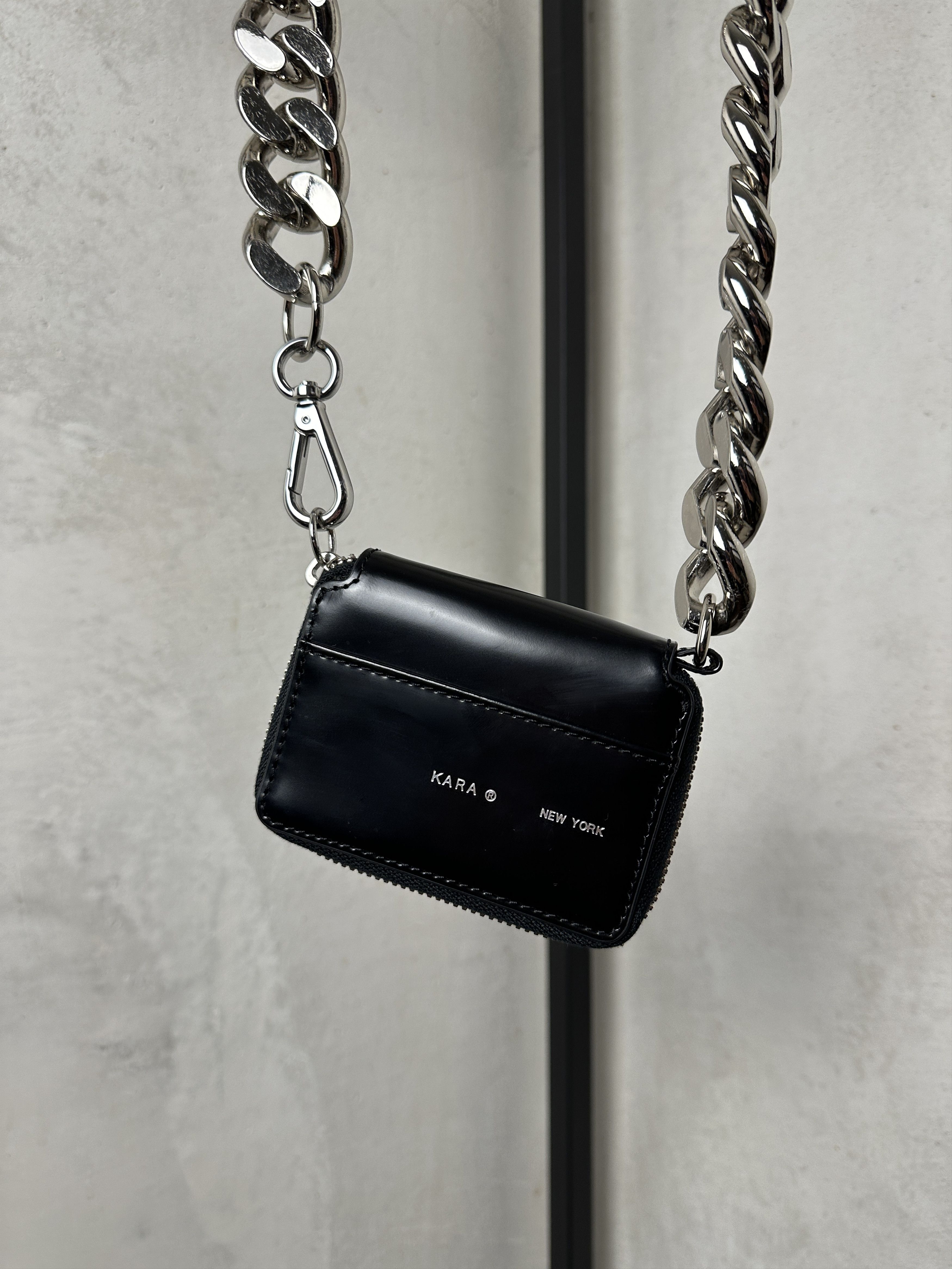 KARA KARA Chain-Linked Leather Mini-Bag Size ONE SIZE - 2 Thumbnail