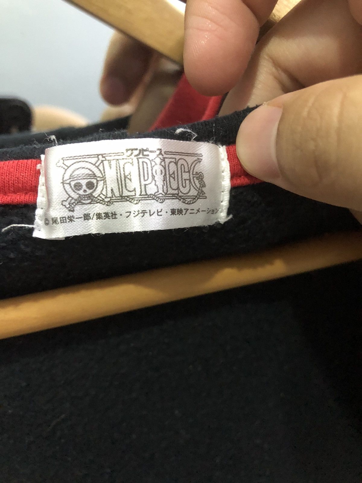 One Piece Vintage One Piece Portgas D. Ace Zip Hoodie Flame Red/Black Size US S / EU 44-46 / 1 - 8 Thumbnail