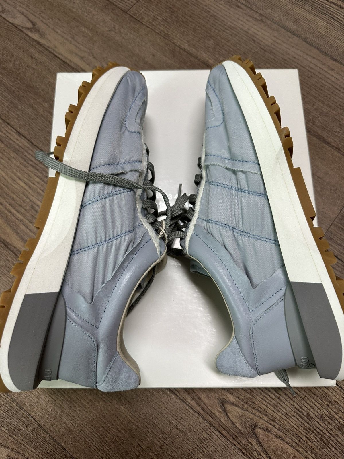 Maison Margiela Maison Margiela Runner Evolution Sneakers Pale Blue Size US 9 / EU 42 - 3 Thumbnail