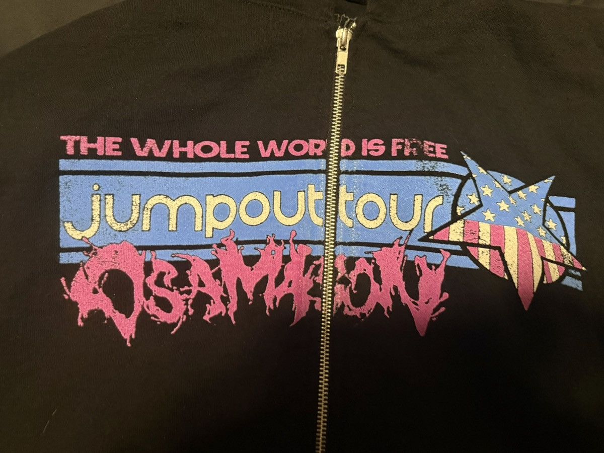 Osamason Osamason Jumpout Tour Zip Up Hoodie Black XL Size US XL / EU 56 / 4 - 3 Thumbnail