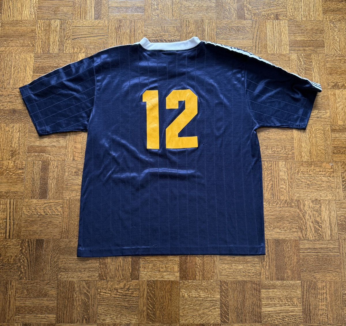 Adidas Vintage 90s Adidas Soccer Jersey Size US XL / EU 56 / 4 - 2 Thumbnail