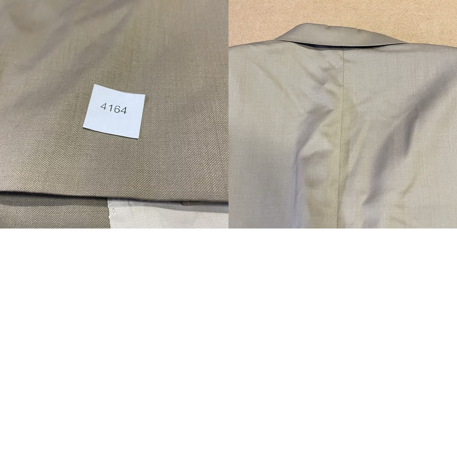 Hart Schaffner Marx Hart Schaffner & Marx Dillards Suit Jacket Adult 44R Brown 2 Button Blazer Men Size 44R - 9 Thumbnail