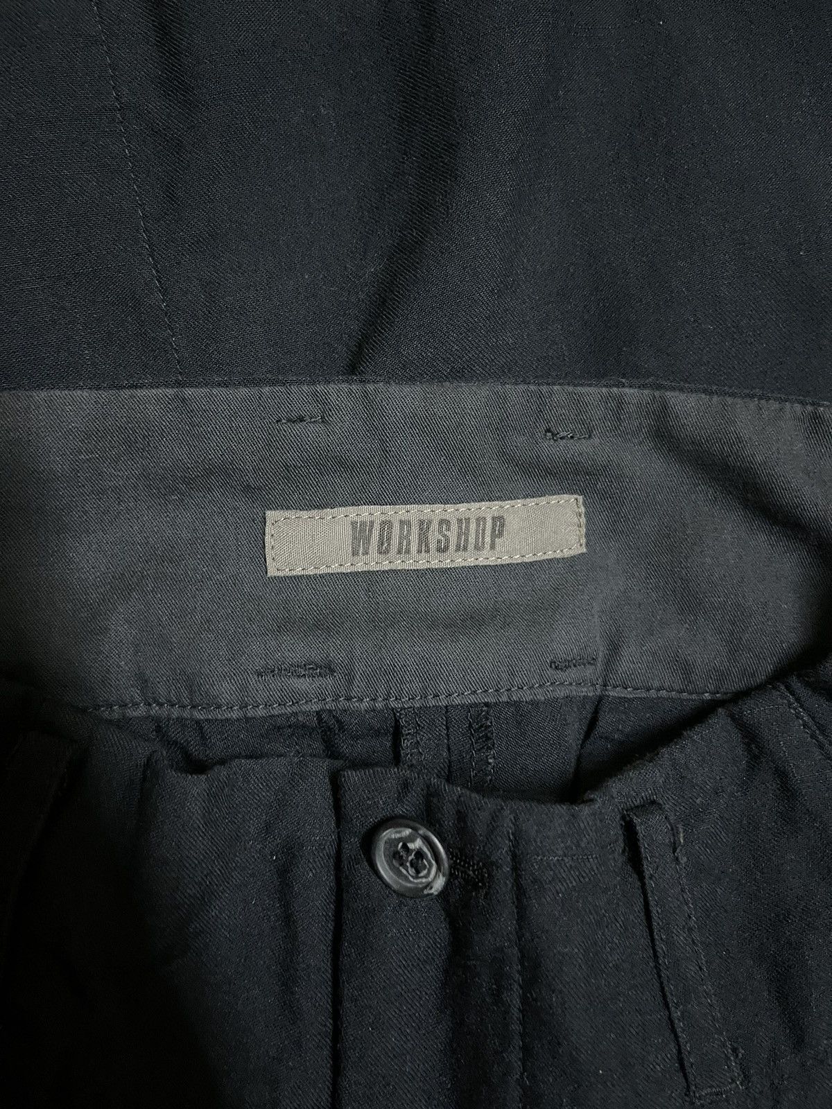 Japanese Brand Workshop Black Skirt Size 23" - 13 Thumbnail