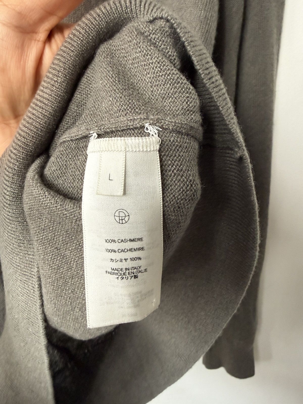 The Row The Row Benji Cashmere Sweater Size US L / EU 52-54 / 3 - 5 Thumbnail