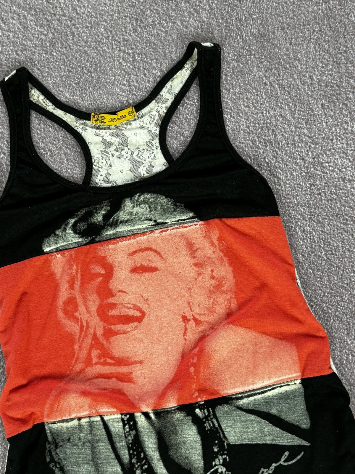 20471120 Y2K Japan Vibe Marlilyn Monroe Glamour Tank Top Size M / US 6-8 / IT 42-44 - 7 Thumbnail