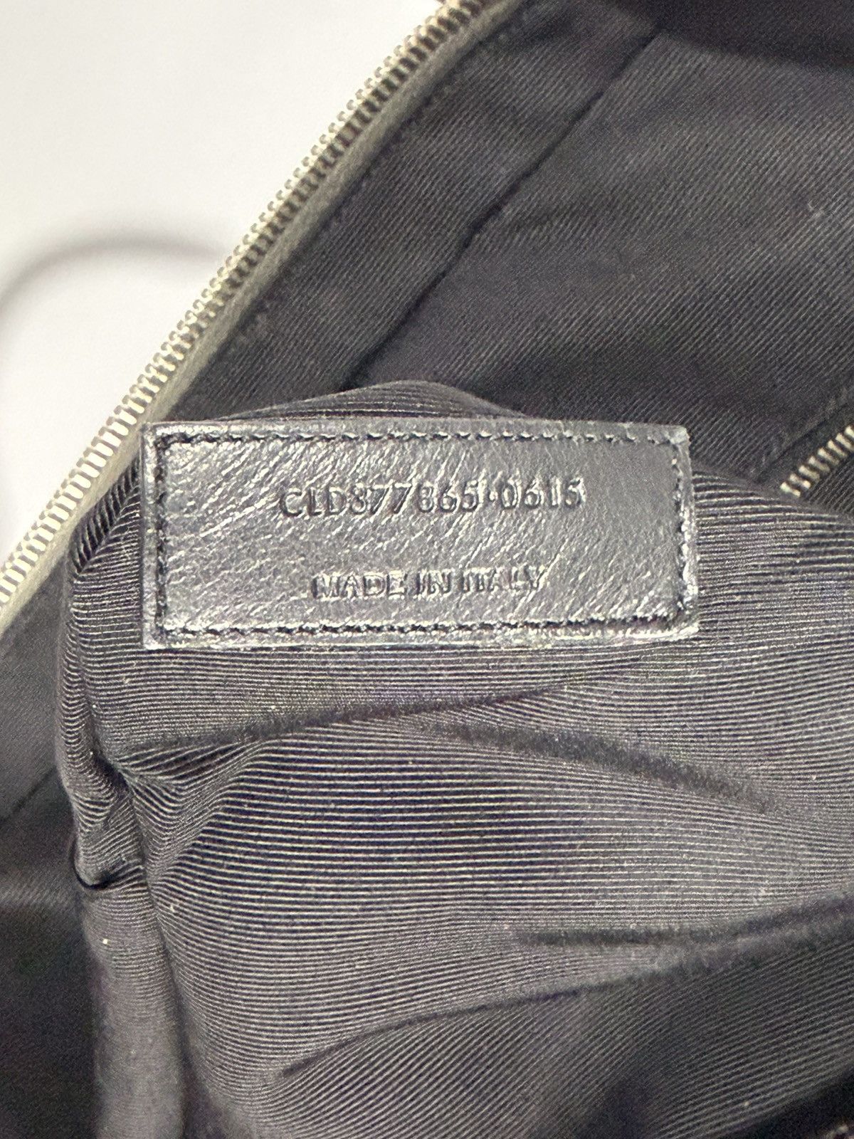 Saint Laurent Paris SAINT LAURENT Gray Leather Museum Briefcase Size ONE SIZE - 10 Thumbnail