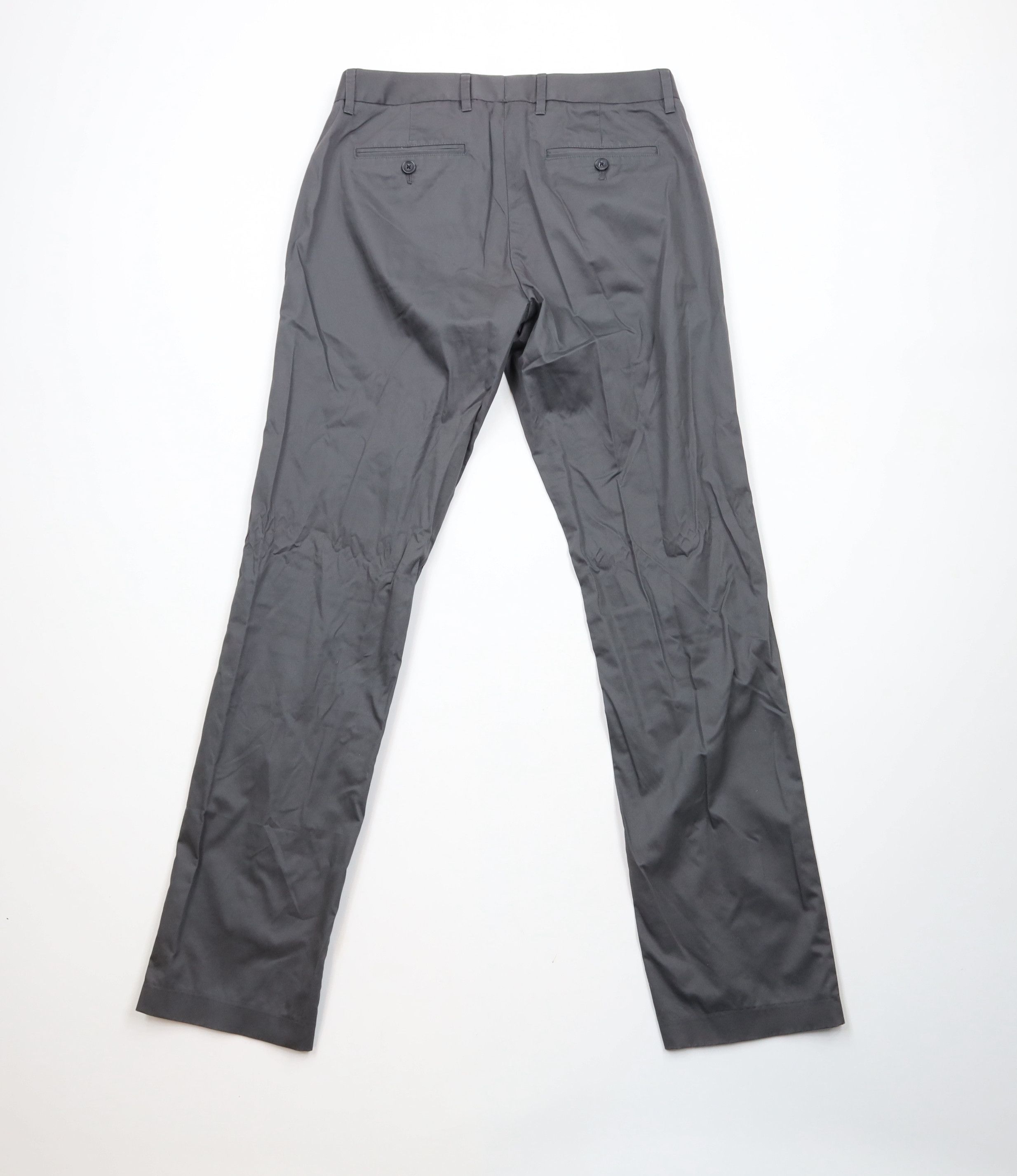 Bonobos × Vintage Bonobos Faded Slim Fit Friday Straight Leg Chino Pants Gray Size US 30 / EU 46 - 10 Thumbnail