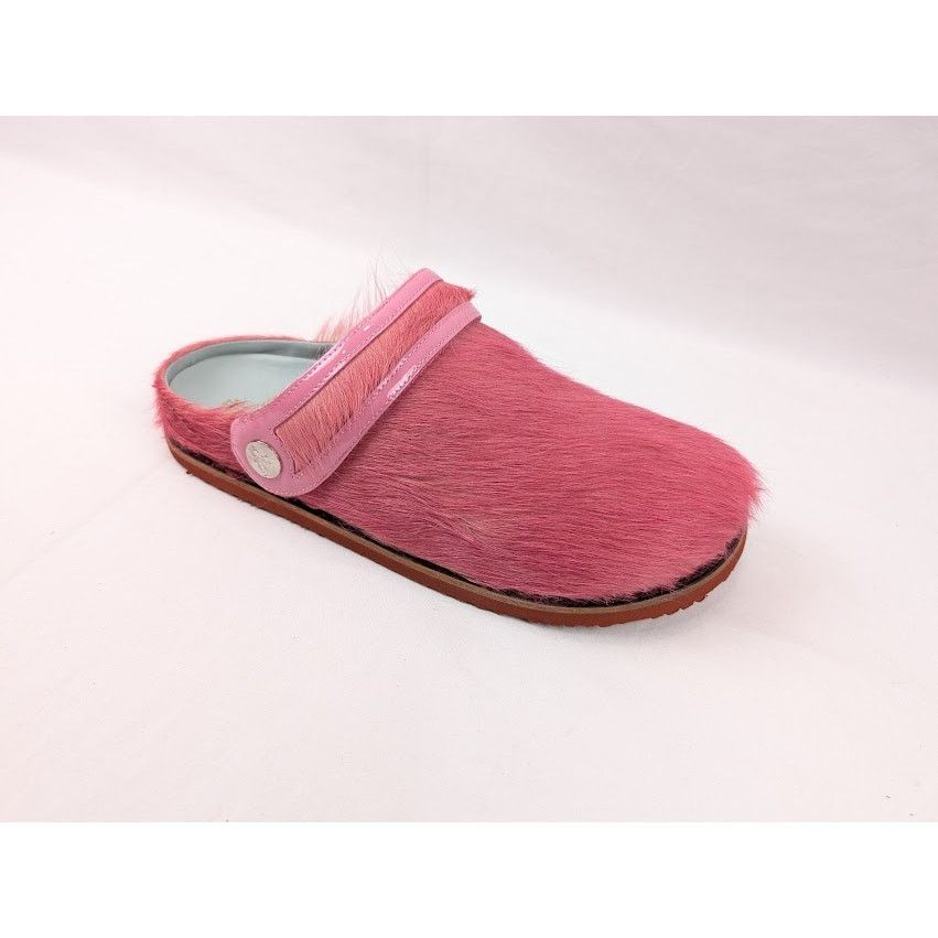 Vivienne Westwood o1rshd1 Oz Clogs With Hair Calf in Pink Size US 11 / EU 44 - 2 Thumbnail