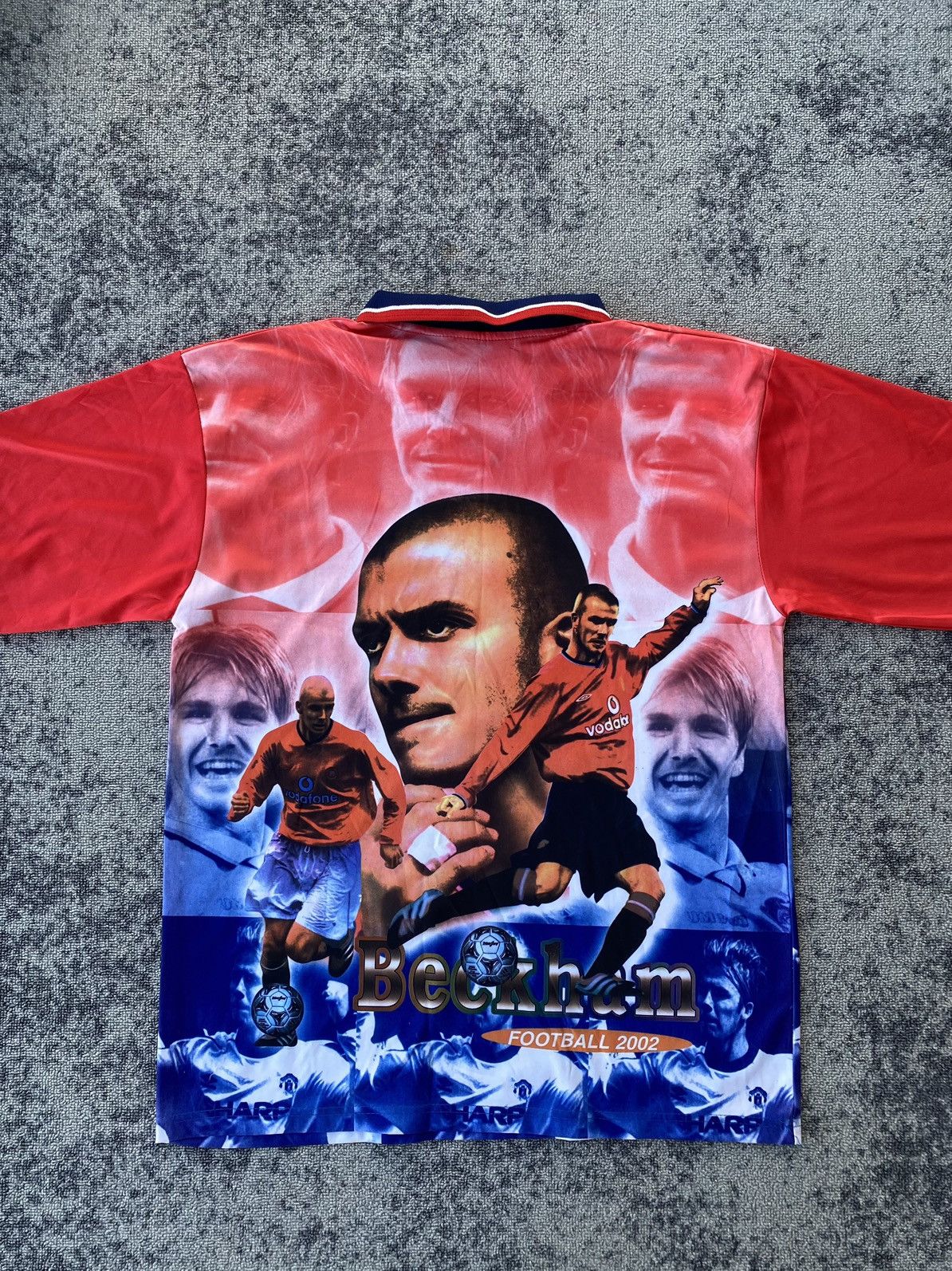 Vintage Vintage Art of Football David Beckham Manchester United Size US XL / EU 56 / 4 - 2 Thumbnail