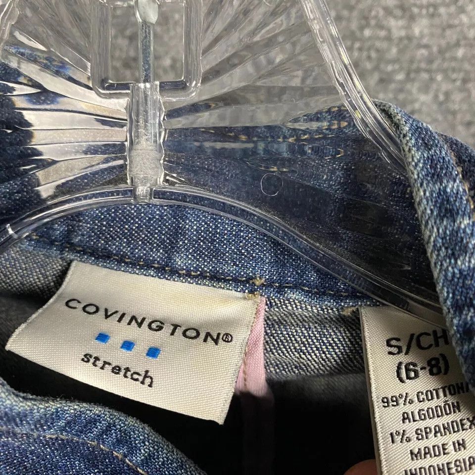 Covington Covington Denim Jacket Women's Small 6-8 Cotton Stretch S Size S / US 4 / IT 40 - 2 Thumbnail