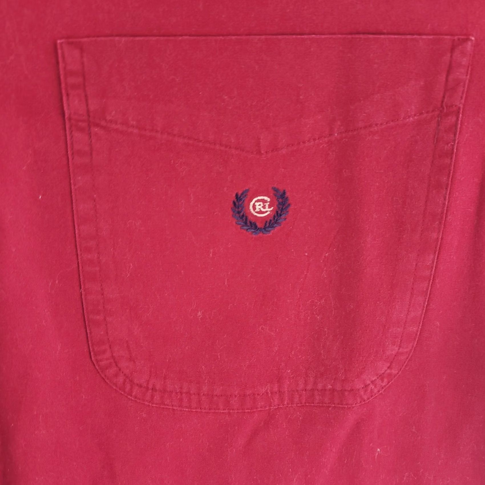 Chaps Chaps Shirt Mens XL Red Long Sleeve Button-Up Oxford casual Size US XL / EU 56 / 4 - 3 Thumbnail